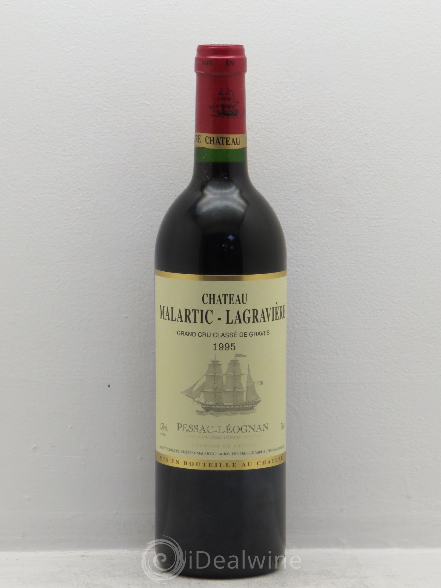Château Malartic-Lagravière Cru Classé de Graves 1995 - Lot de 12 bouteilles - 0