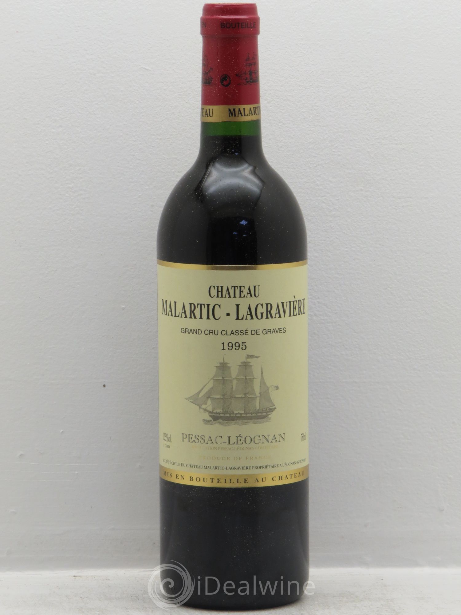 Château Malartic-Lagravière Cru Classé de Graves 1995 - Lot de 12 bouteilles - 0