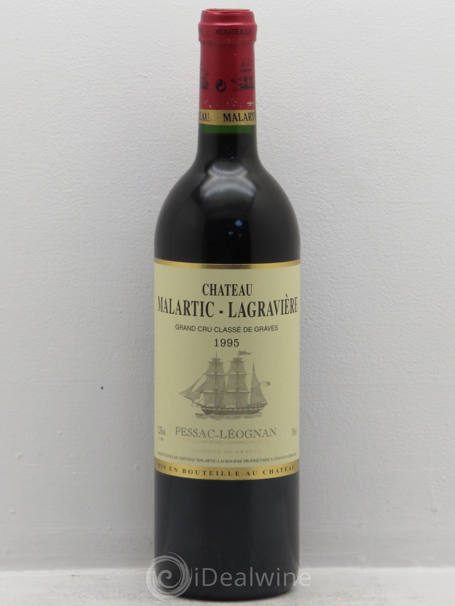 Château Malartic-Lagravière Cru Classé de Graves 1995 - Lot de 6 bouteilles - 0