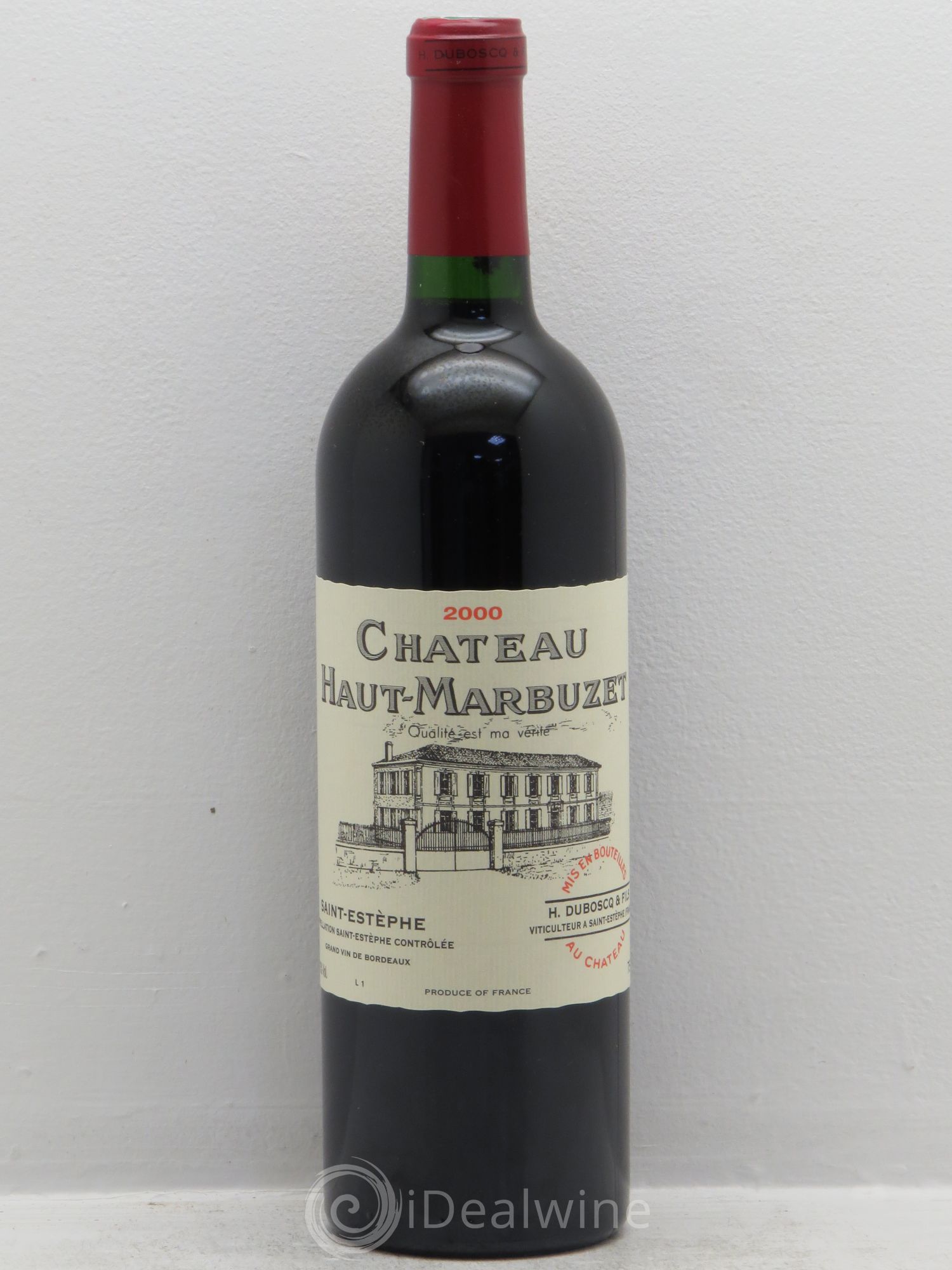 Château Haut Marbuzet 2000 - Lot de 12 bouteilles - 0