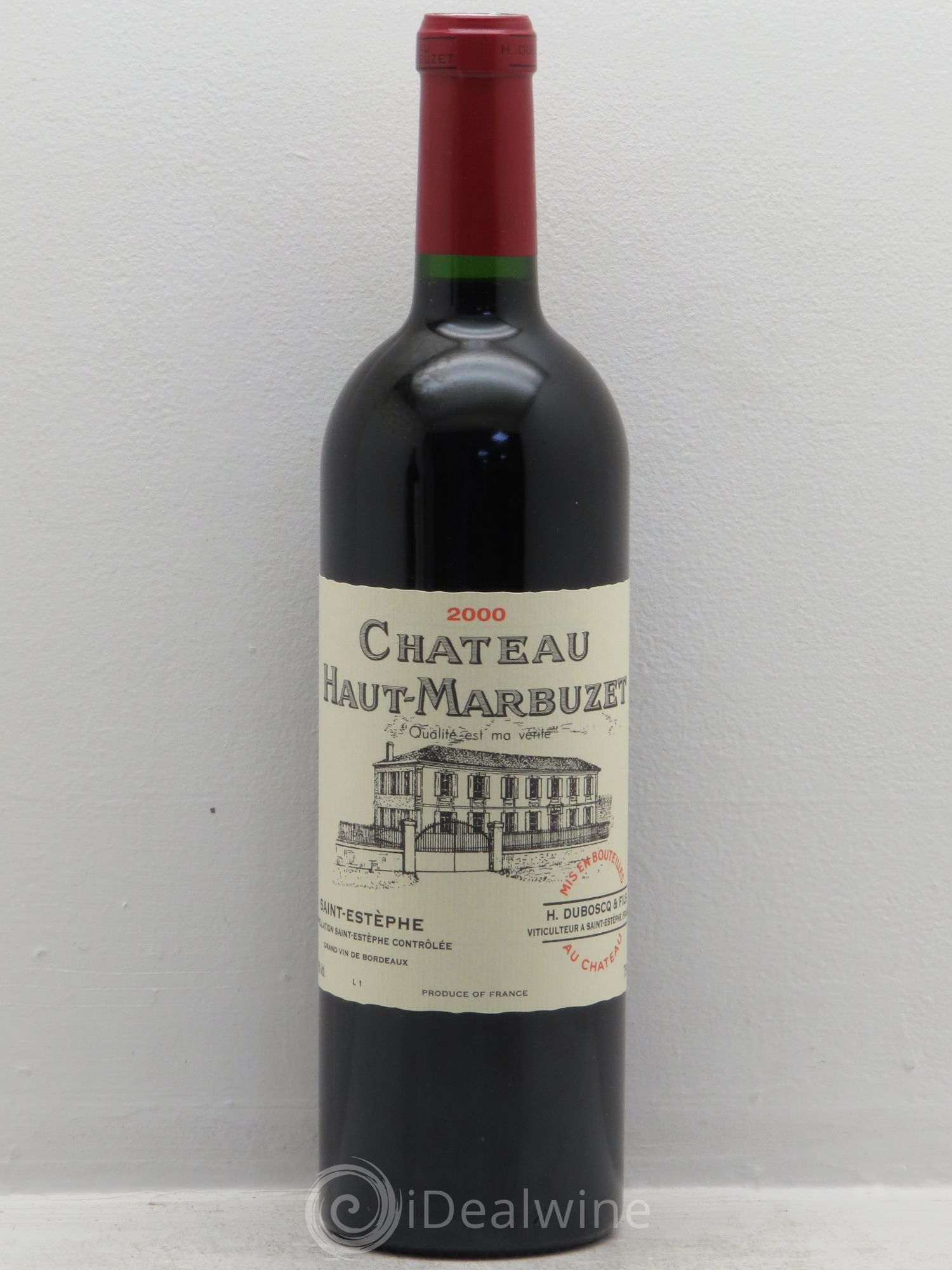 Château Haut Marbuzet 2000 - Lot de 12 bouteilles - 0