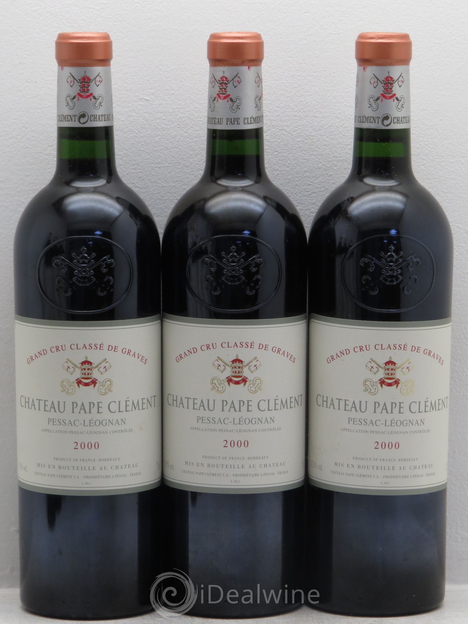 Château Pape Clément Cru Classé de Graves 2000 - Lot de 12 bouteilles - 3