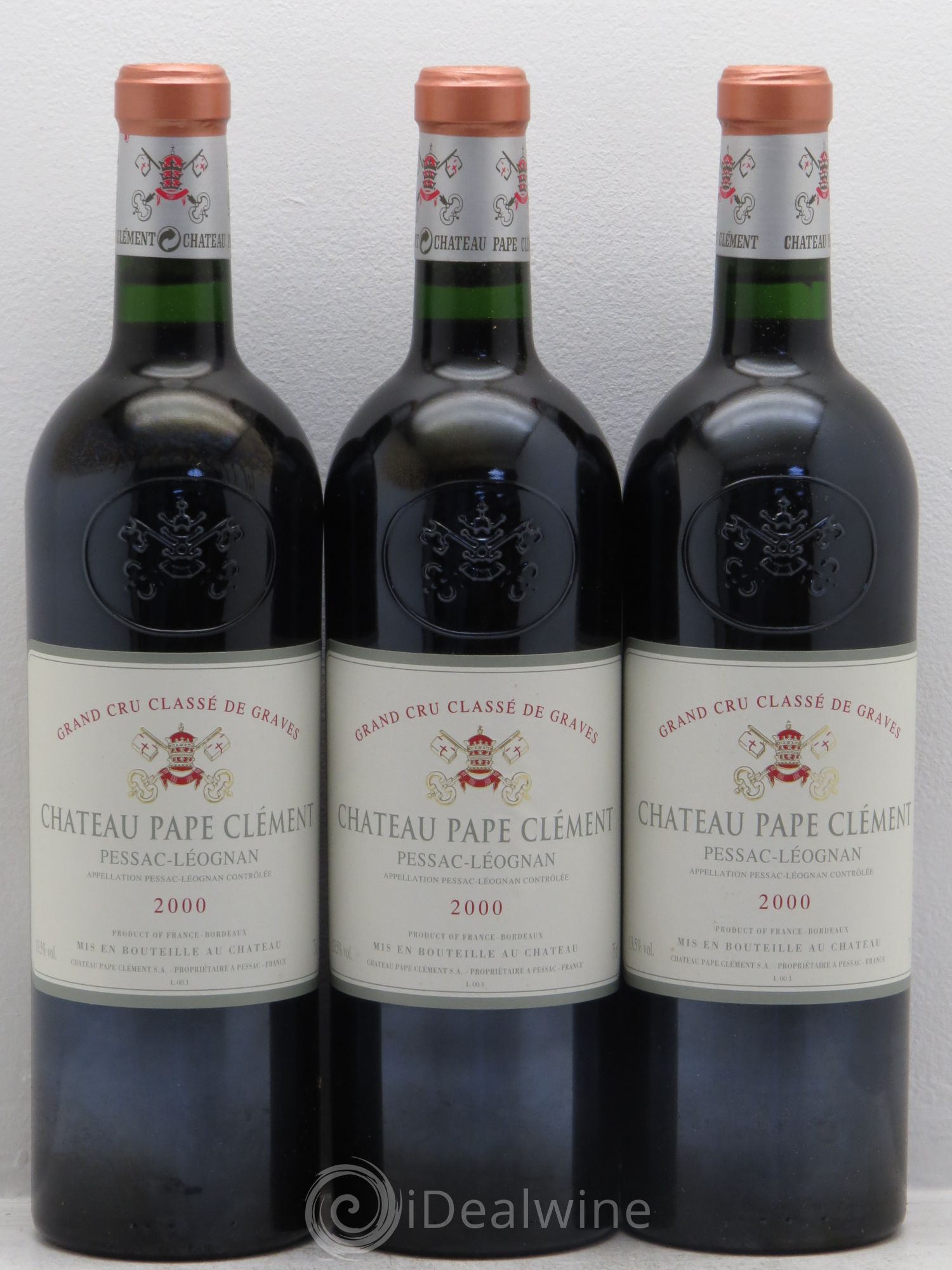 Château Pape Clément Cru Classé de Graves 2000 - Lot de 12 bouteilles - 4