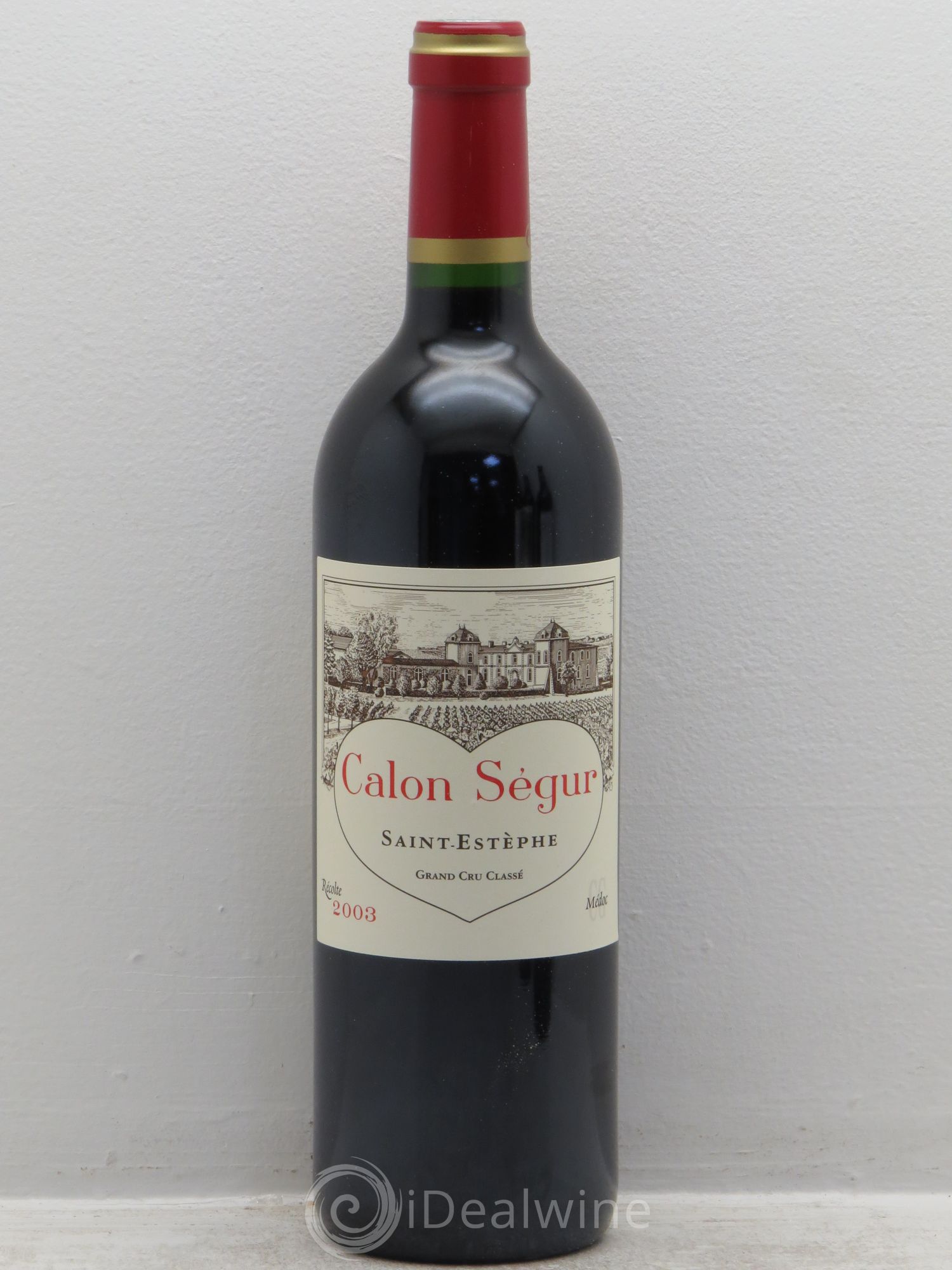Château Calon Ségur 3ème Grand Cru Classé 2003 - Lot de 6 bouteilles - 0