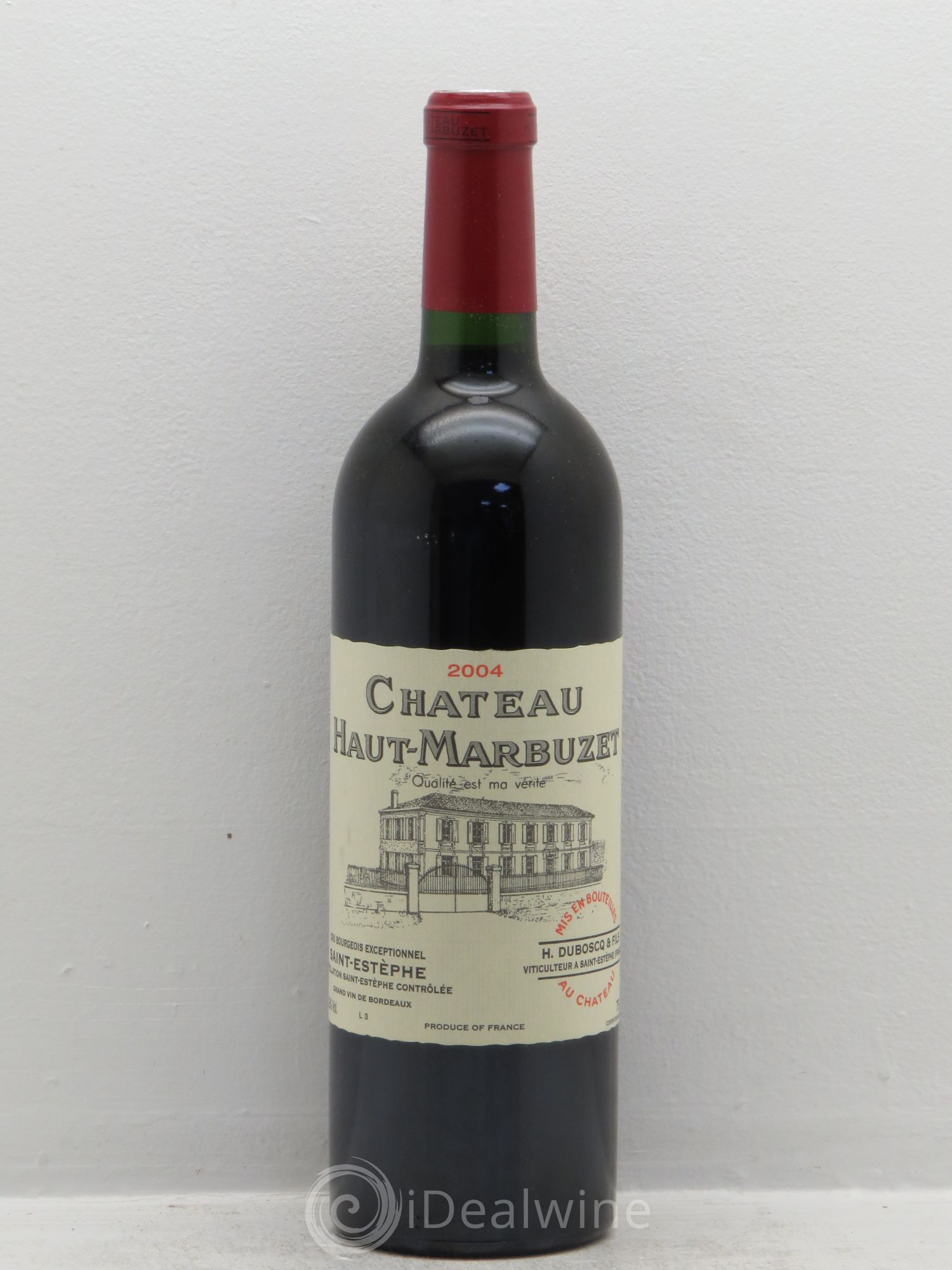 Château Haut Marbuzet 2004 - Lot de 12 bouteilles - 0