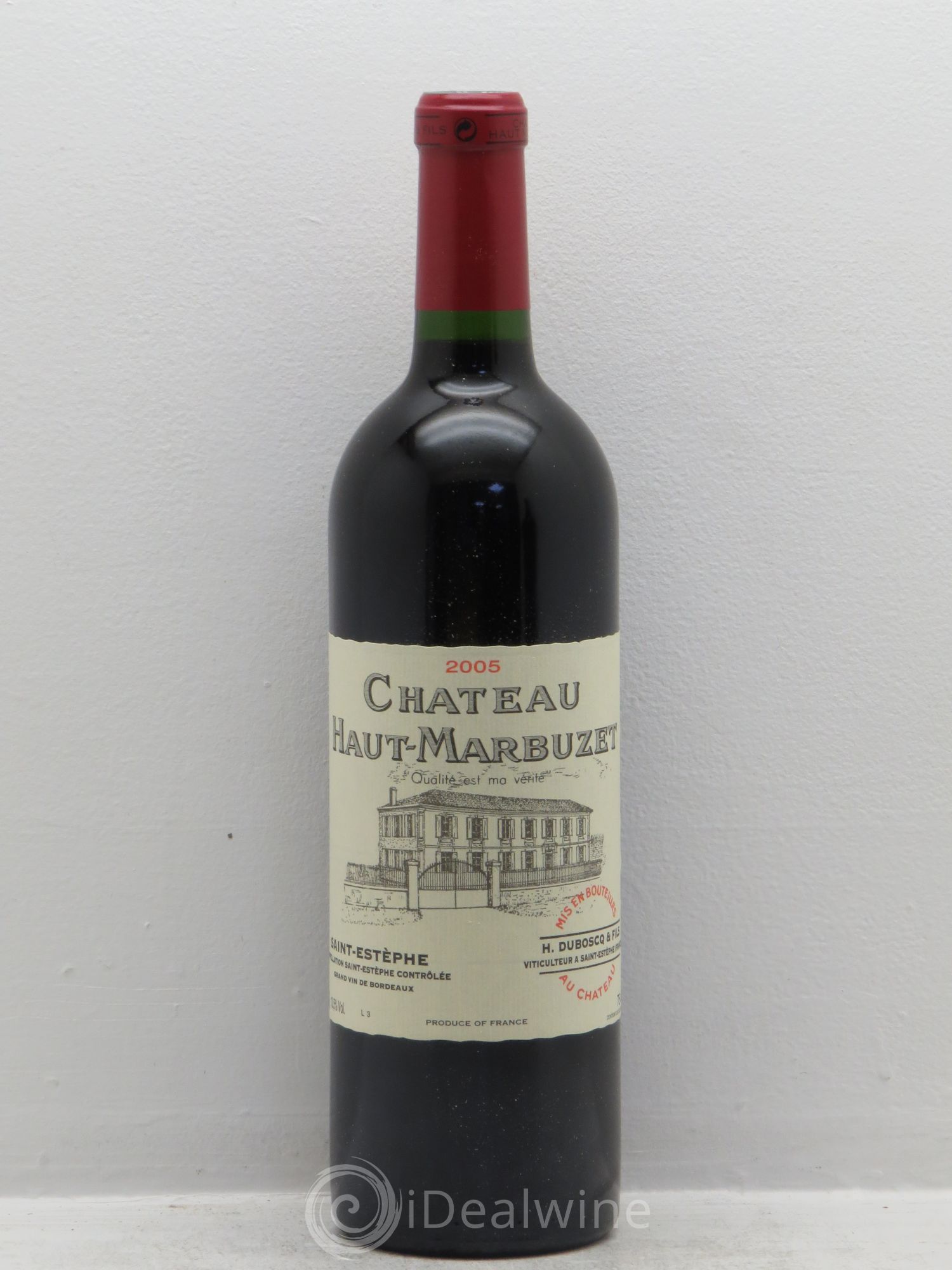 Château Haut Marbuzet 2005 - Lot de 12 bouteilles - 0
