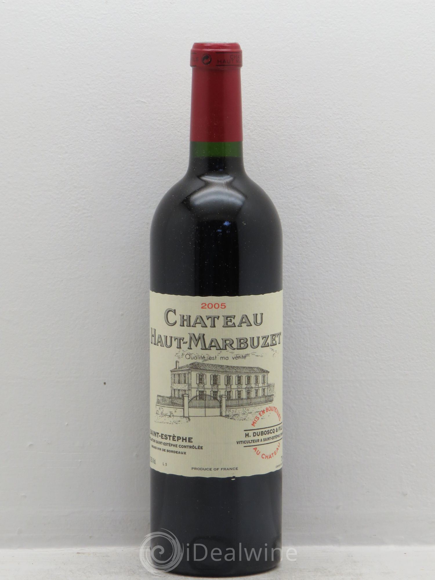 Château Haut Marbuzet 2005 - Lot de 12 bouteilles - 0