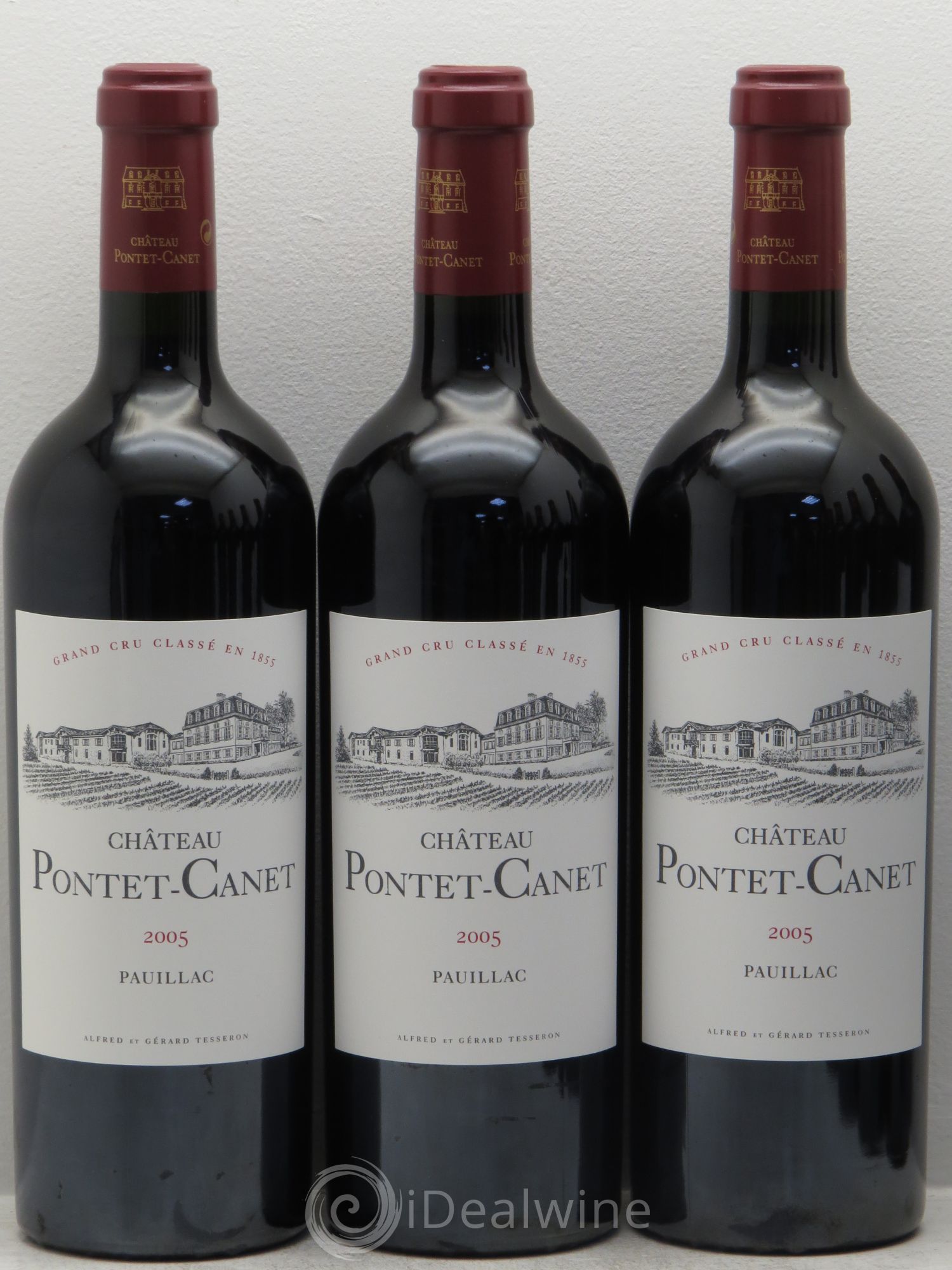 Château Pontet Canet 5ème Grand Cru Classé 2005 - Lot de 12 bouteilles - 2