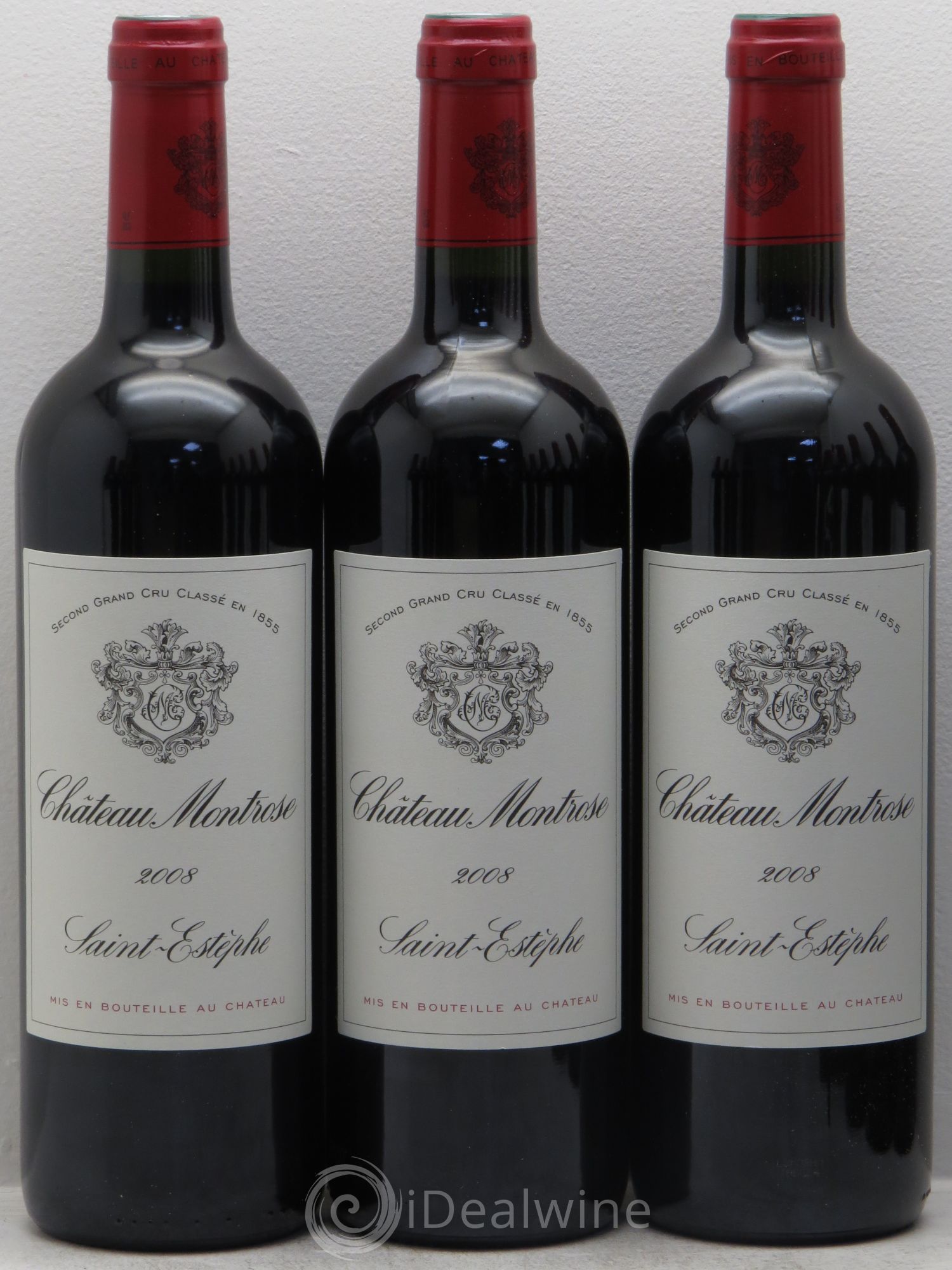 Château Montrose 2ème Grand Cru Classé 2008 - Lot de 12 bouteilles - 1