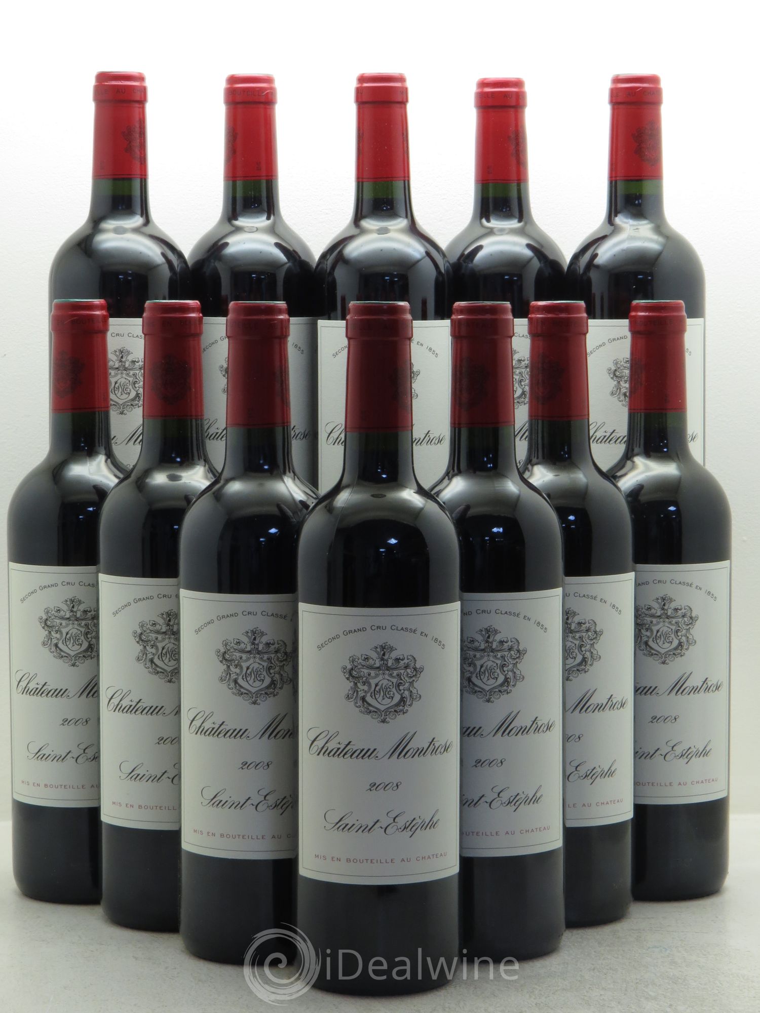 Château Montrose 2ème Grand Cru Classé 2008 - Lot de 12 bouteilles - 0