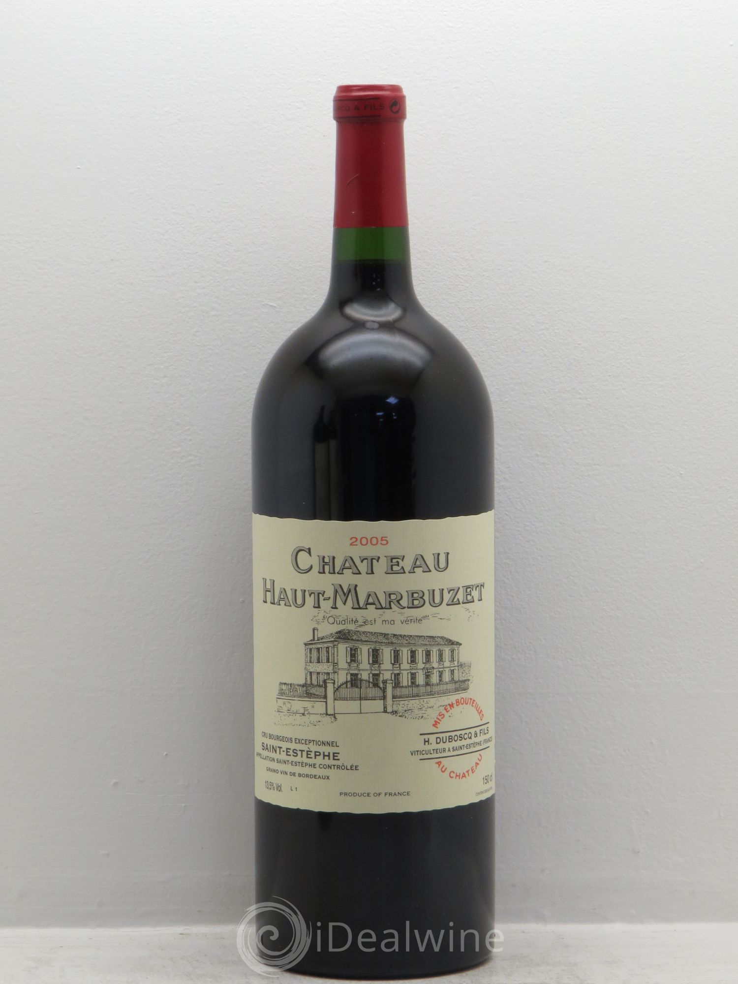 Château Haut Marbuzet 2005 - Lot de 6 magnums - 0