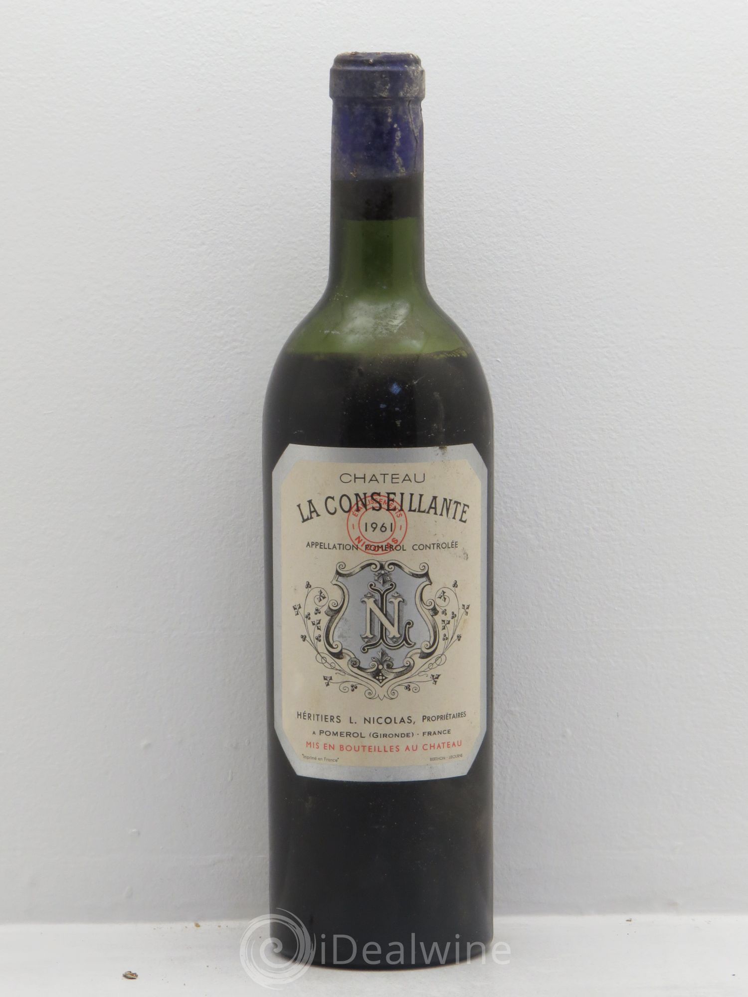 Château la Conseillante 1961 - Lot de 1 bouteille - 0