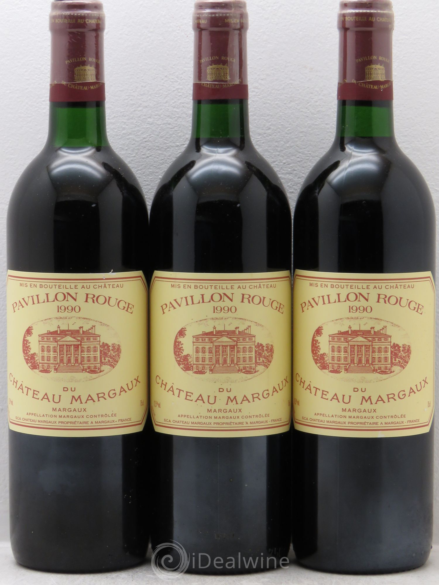 Pavillon Rouge du Château Margaux Second Vin 1990 - Lot de 12 bouteilles - 4