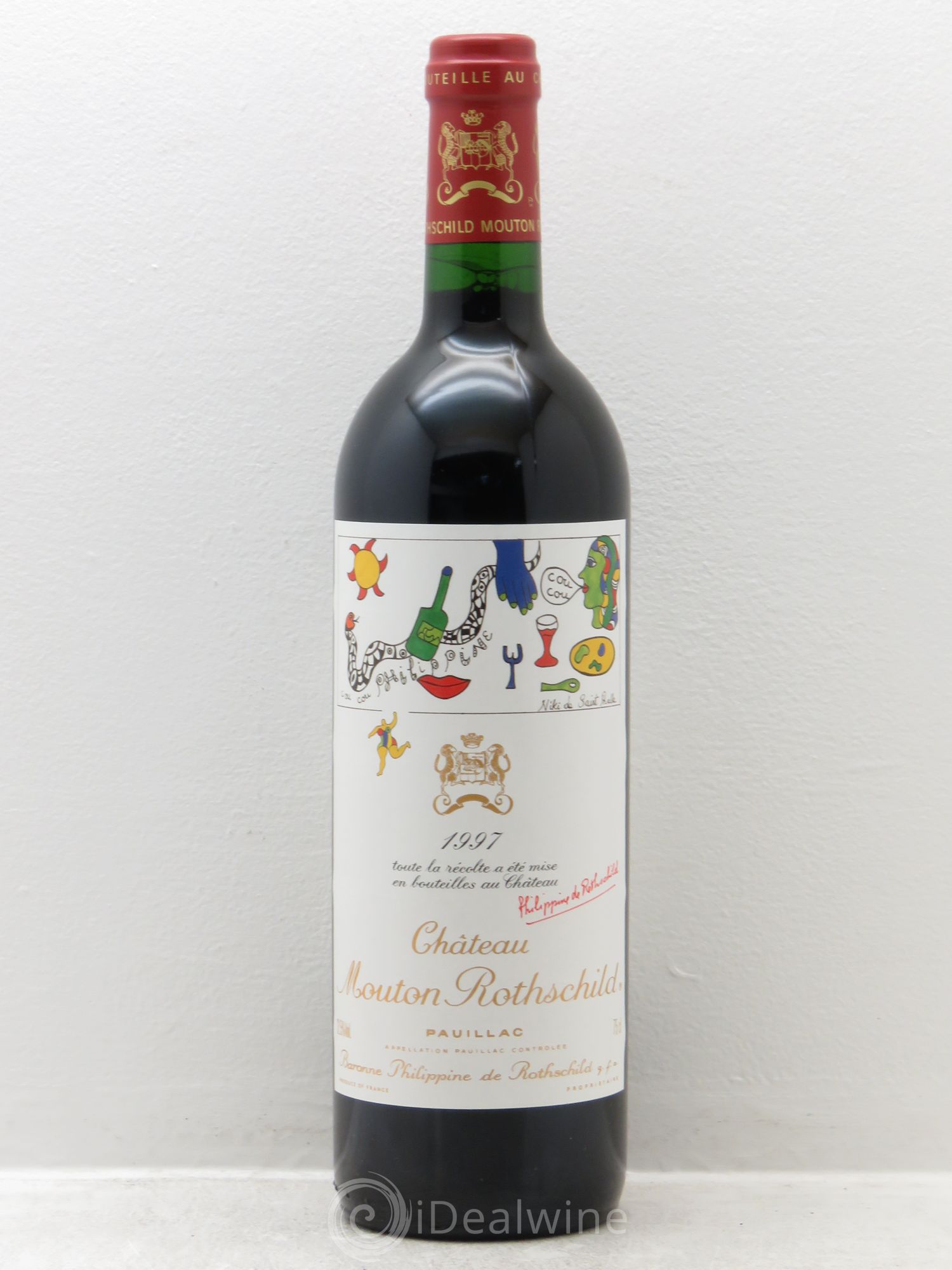 Château Mouton Rothschild 1er Grand Cru Classé 1997 - Lot de 1 bouteille - 0