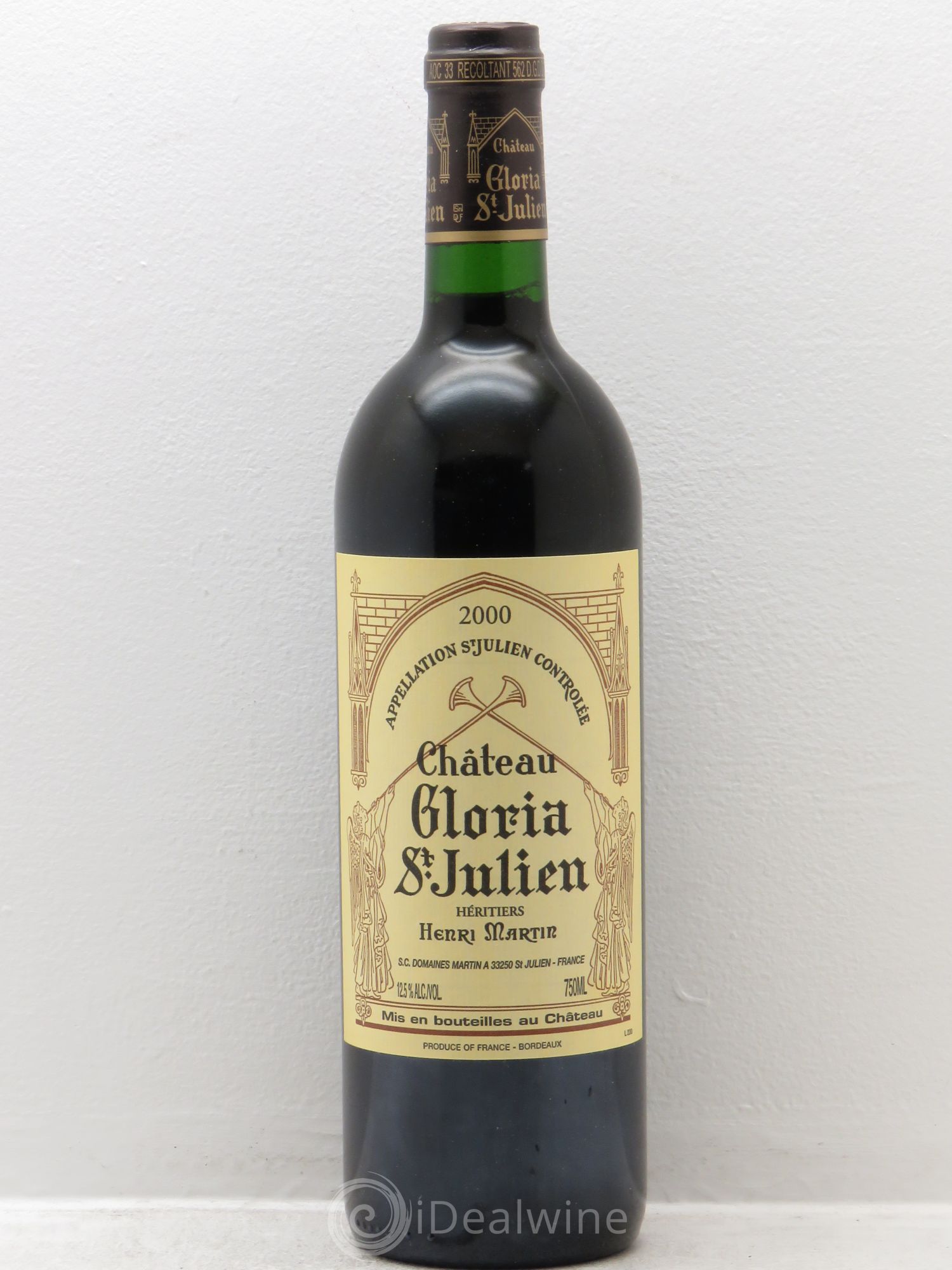 Château Gloria 2000 - Lot de 12 bouteilles - 0