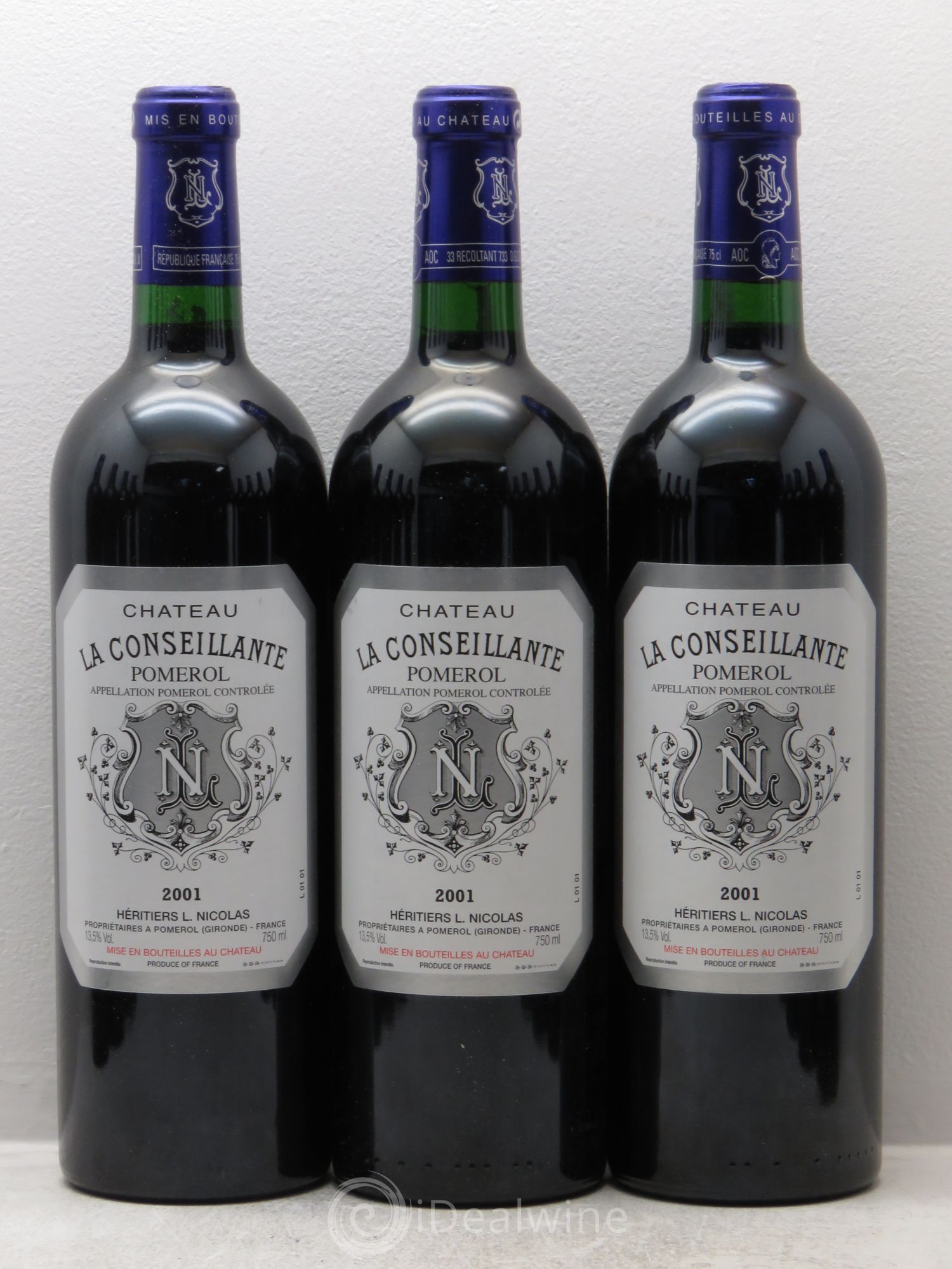 Château la Conseillante 2001 - Lot de 12 bouteilles - 1