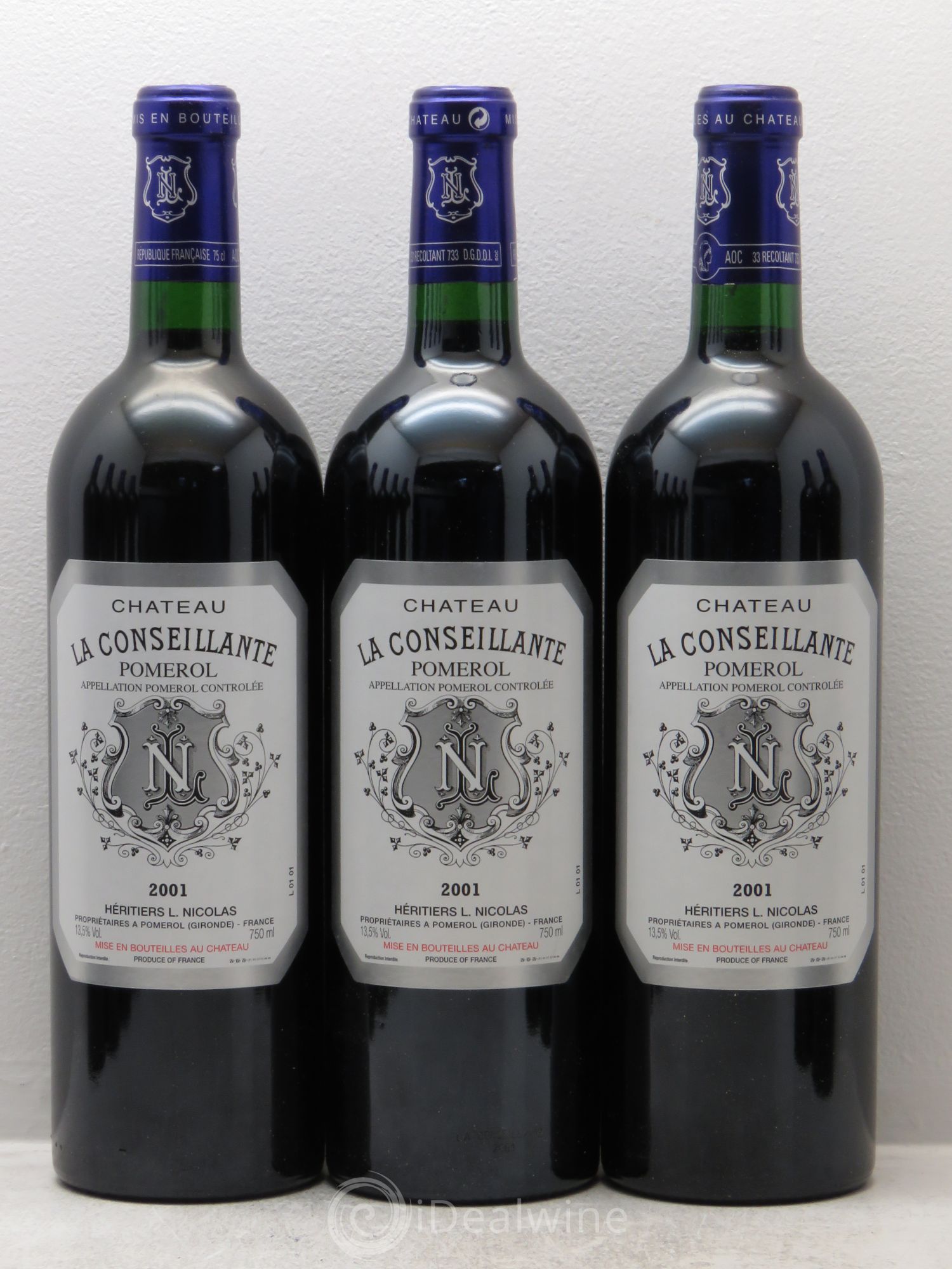 Château la Conseillante 2001 - Lot de 12 bouteilles - 2