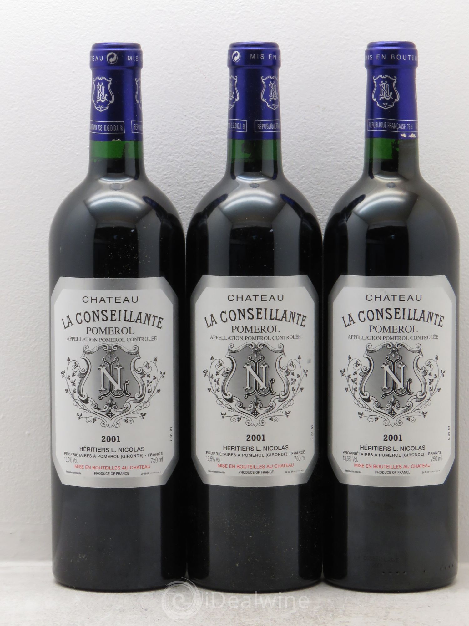 Château la Conseillante 2001 - Lot de 12 bouteilles - 4