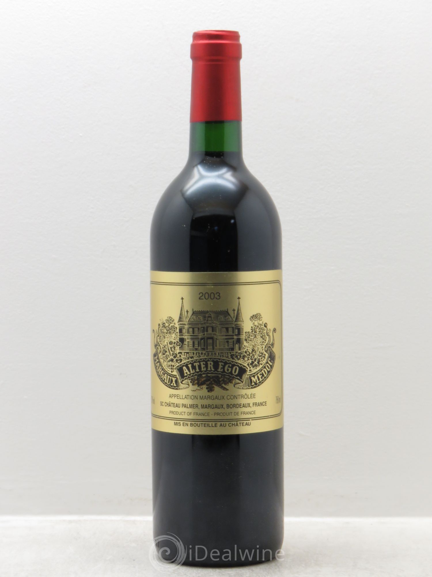 Alter Ego de Palmer Second Vin 2003 - Lot de 6 bouteilles - 0