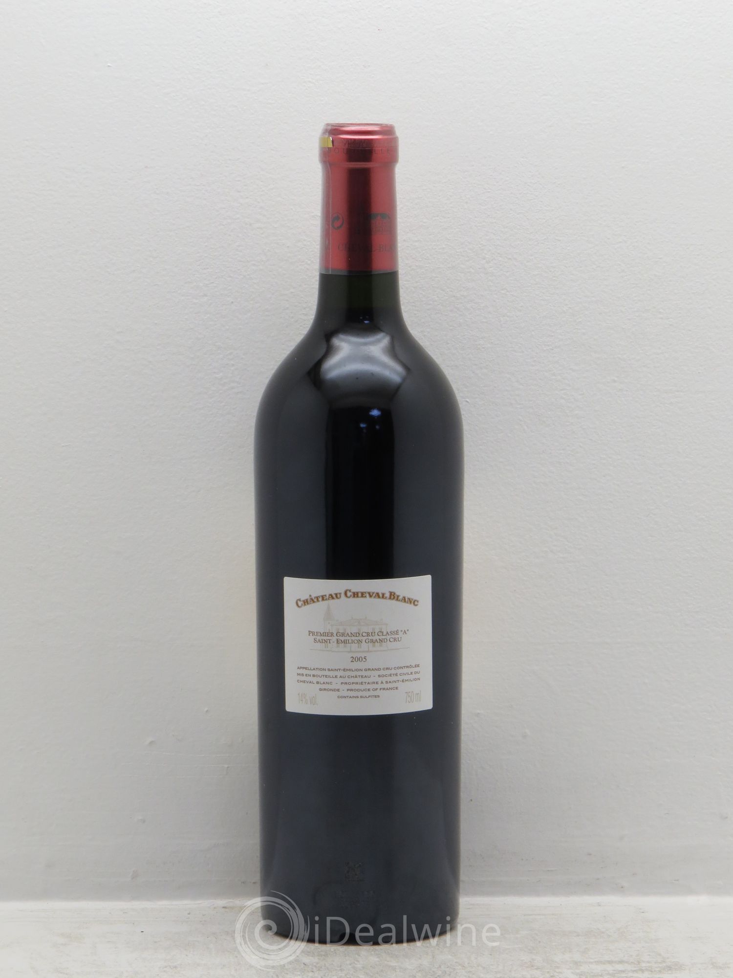 Château Cheval Blanc 1er Grand Cru Classé A 2005 - Lot de 1 bouteille - 1