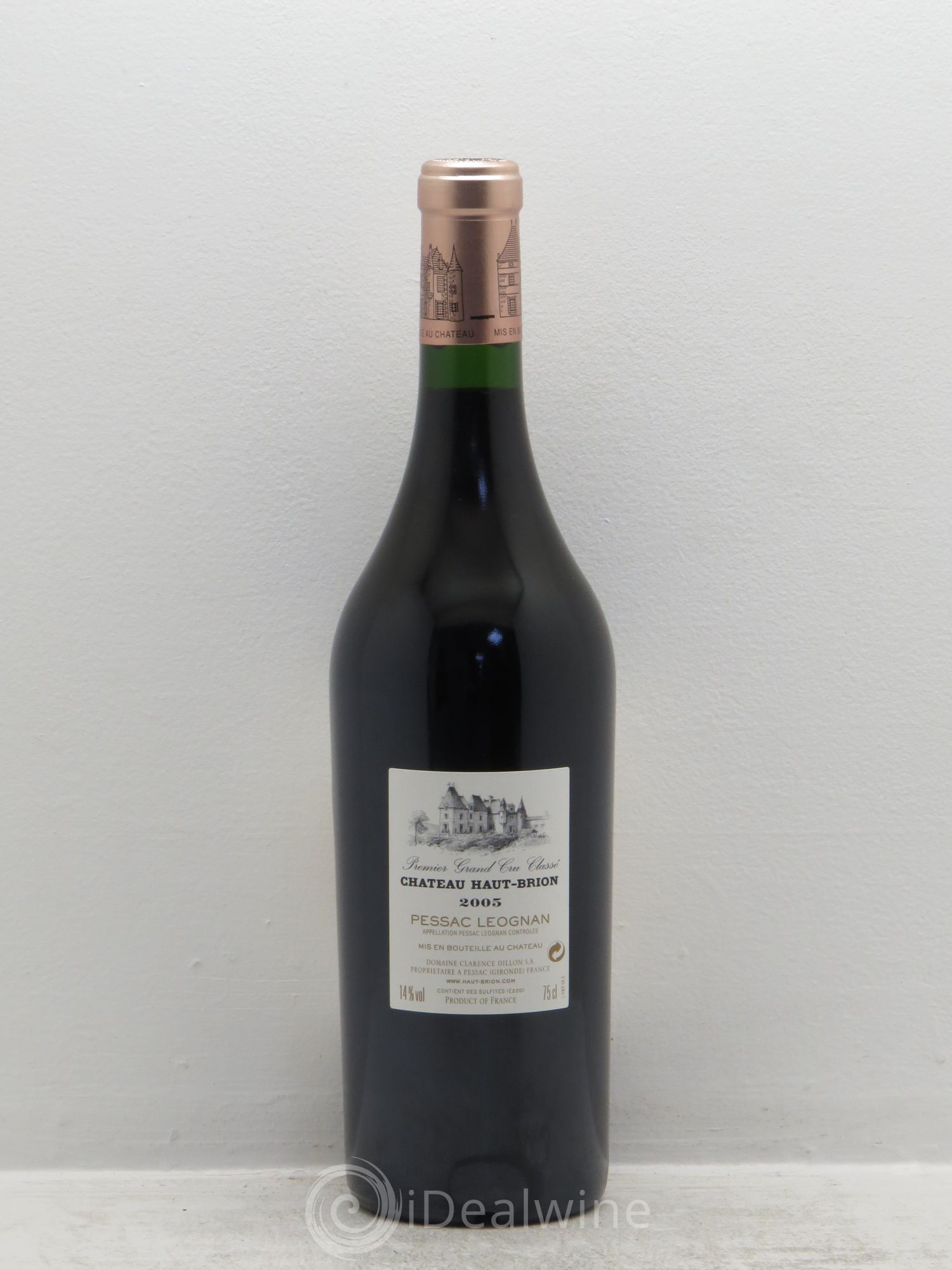 Château Haut Brion 1er Grand Cru Classé 2005 - Lot de 1 bouteille - 1