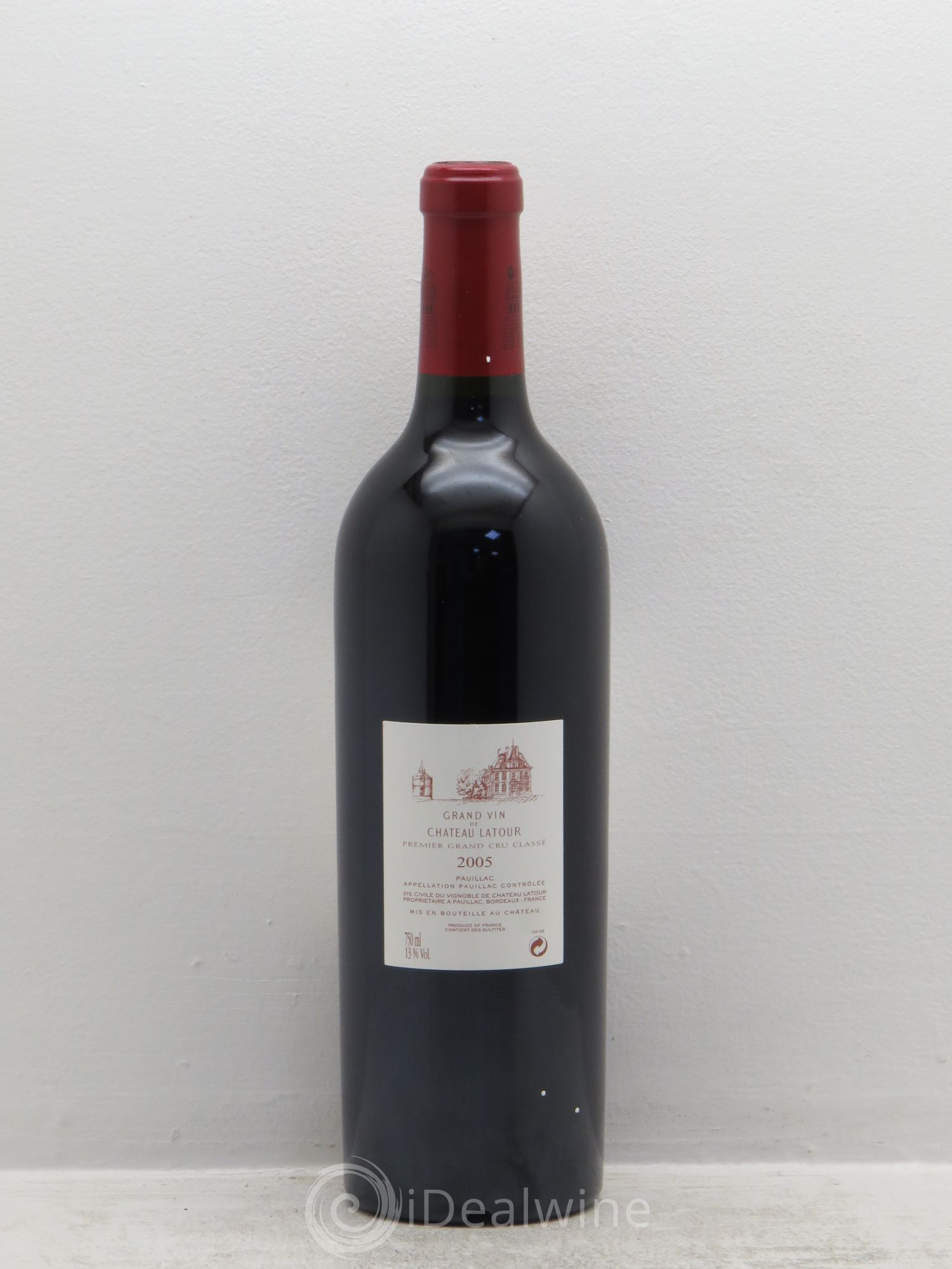 Château Latour 1er Grand Cru Classé 2005 - Lot de 1 bouteille - 1