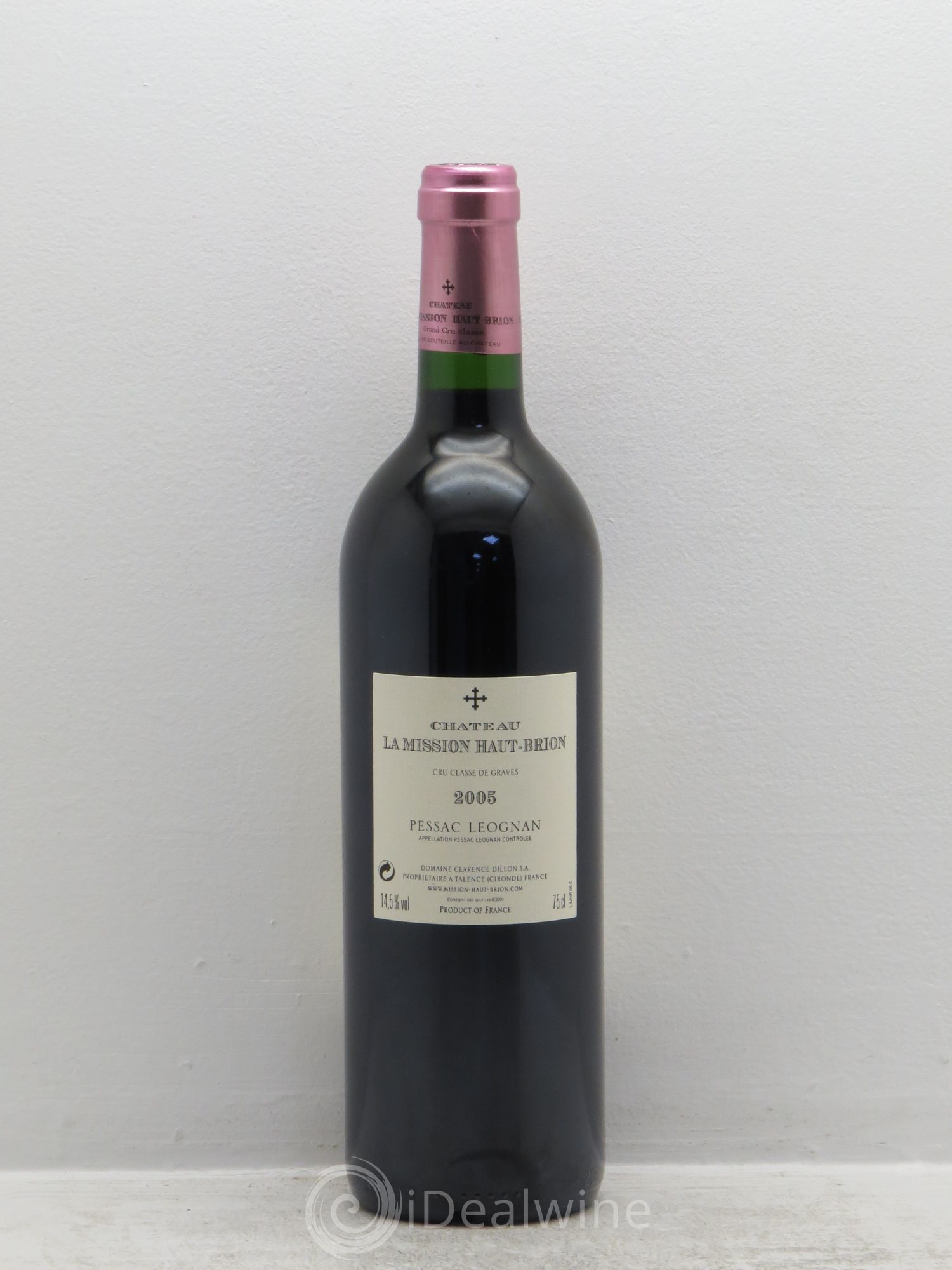 Château la Mission Haut-Brion Cru Classé de Graves 2005 - Lot de 1 bouteille - 1