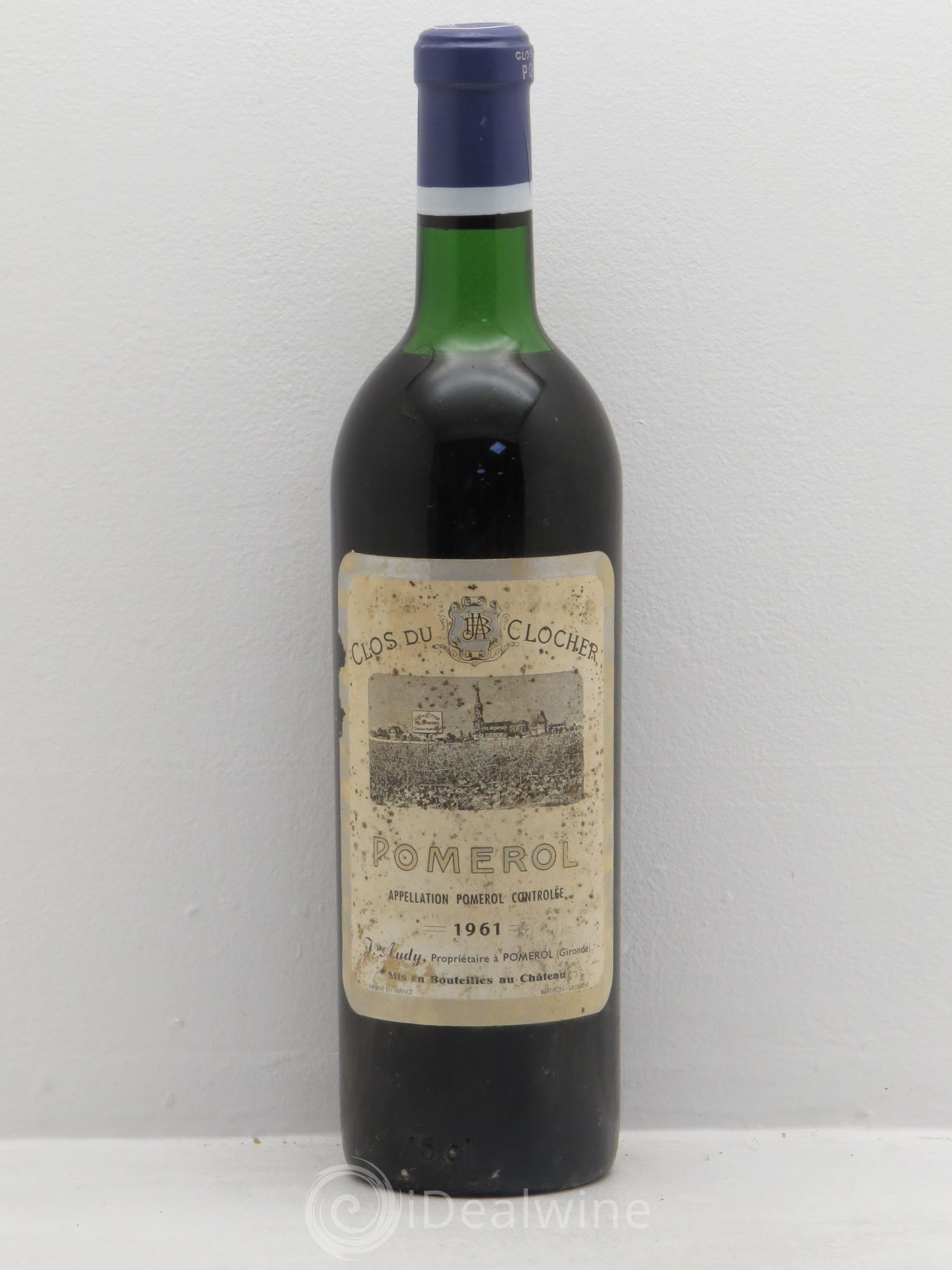 Clos du Clocher 1961 - Lot de 1 bouteille - 0
