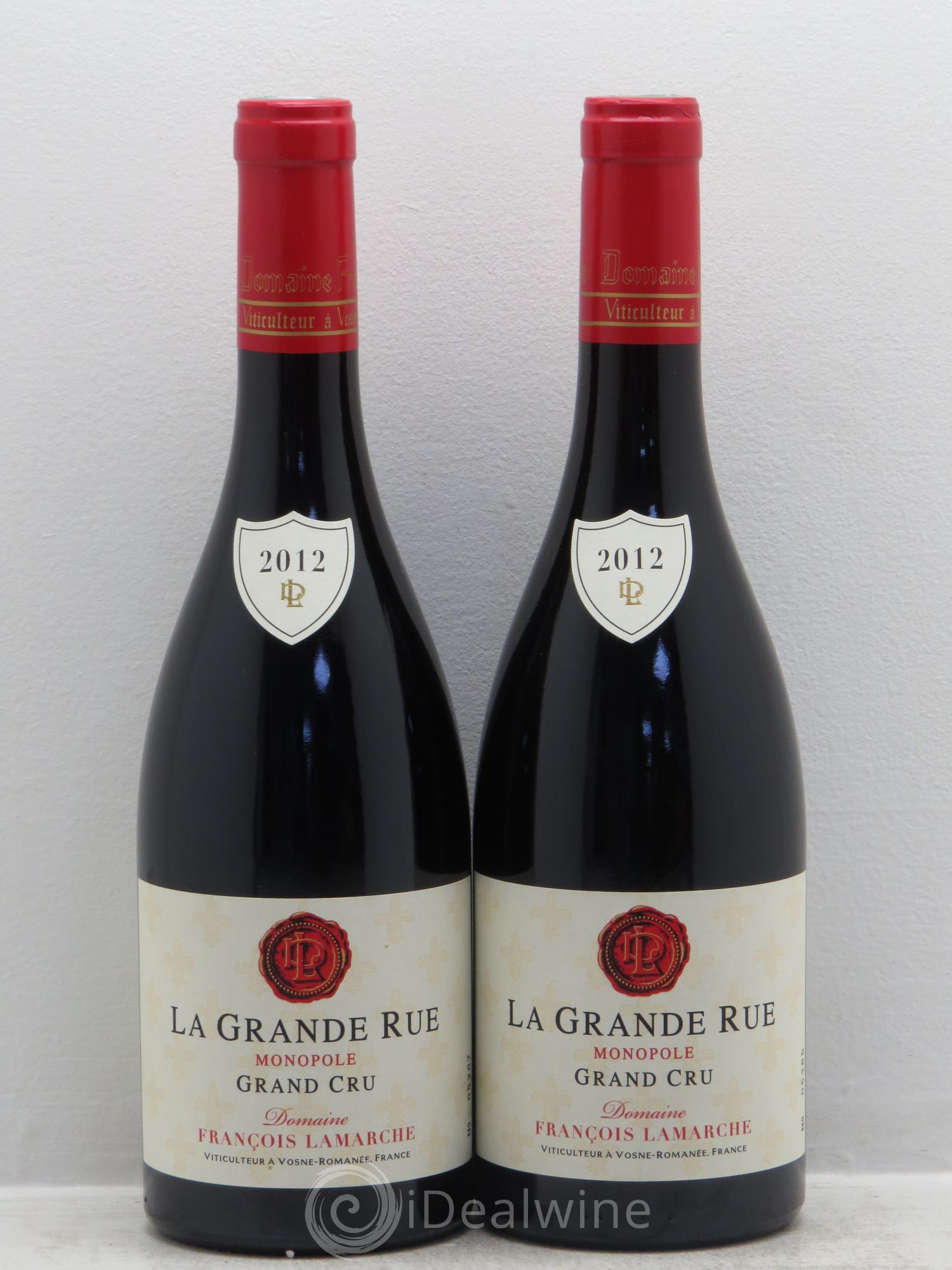 La Grande Rue Grand Cru Lamarche (Domaine) 2012 - Lot de 2 bouteilles - 0