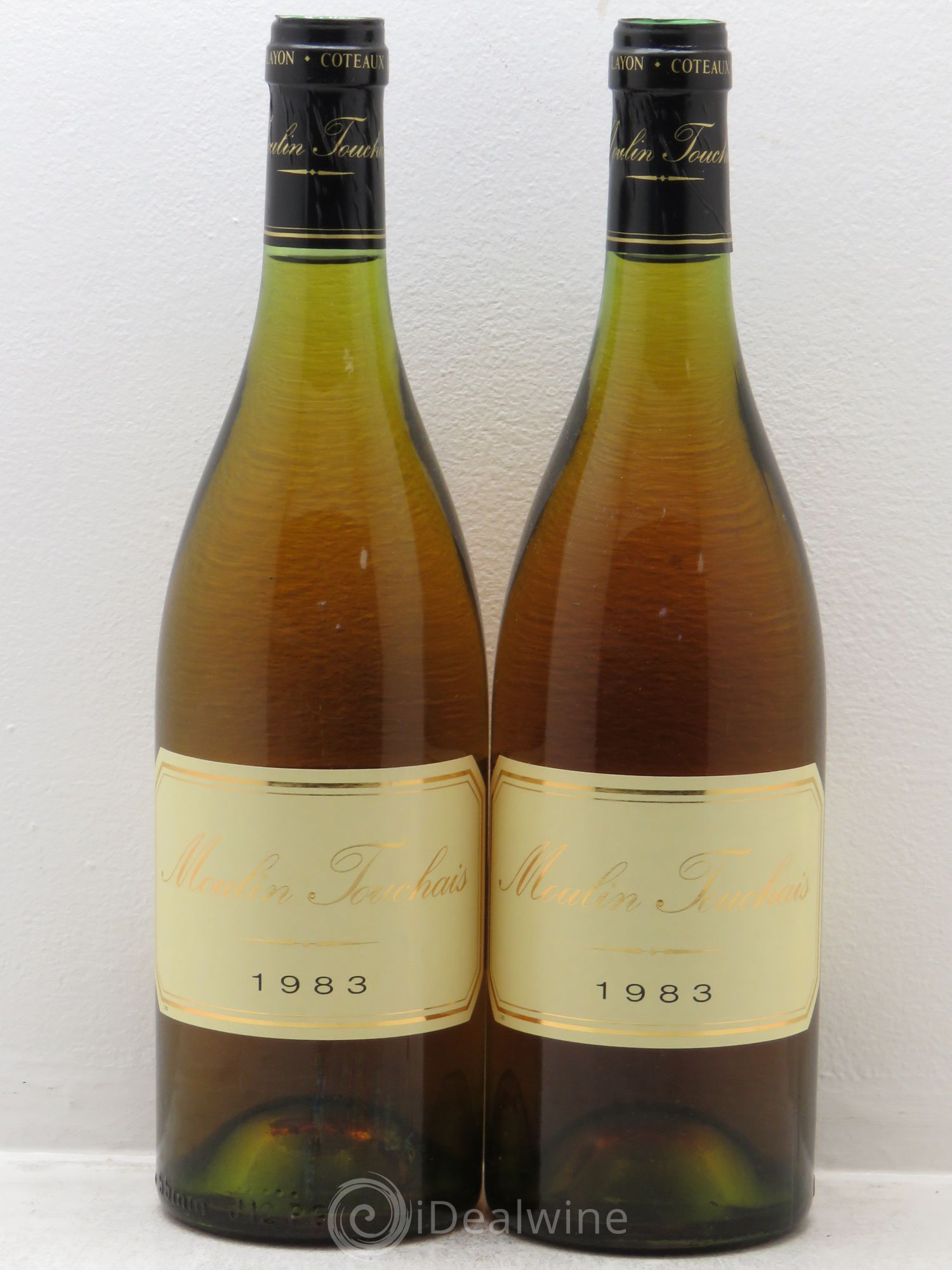 Coteaux du Layon Moulin Touchais 1983 - Lotto di 2 bottiglie - 0