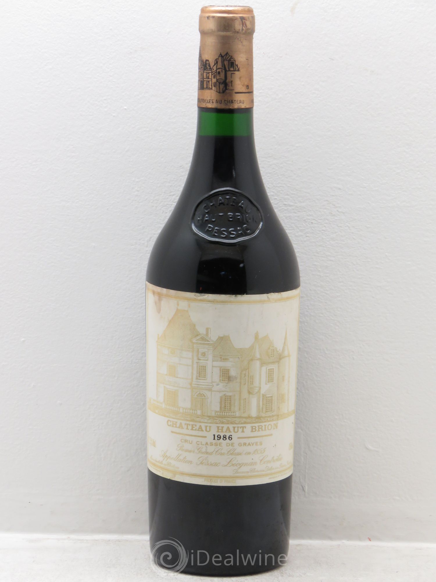 Château Haut Brion 1er Grand Cru Classé 1986 - Lot de 1 bouteille - 0