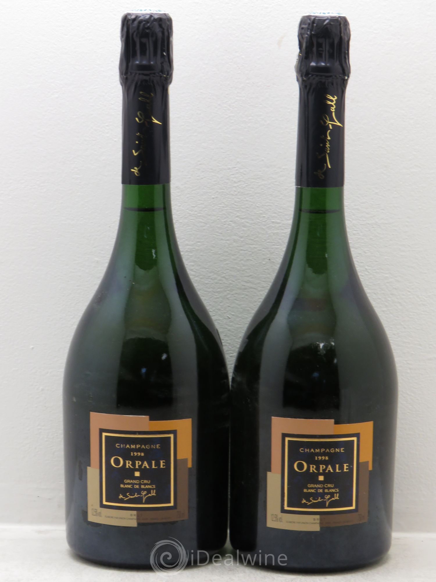 Champagne Saint Gall Cuvée Opale 1998 - Posten von 2 Flaschen - 0