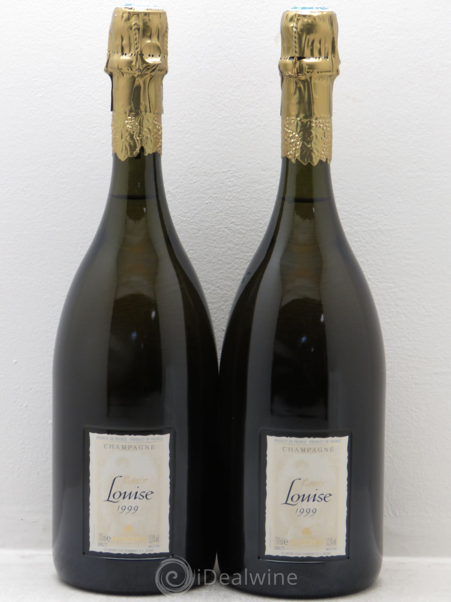 Cuvée Louise Pommery 1999 - Lot de 2 bouteilles - 0