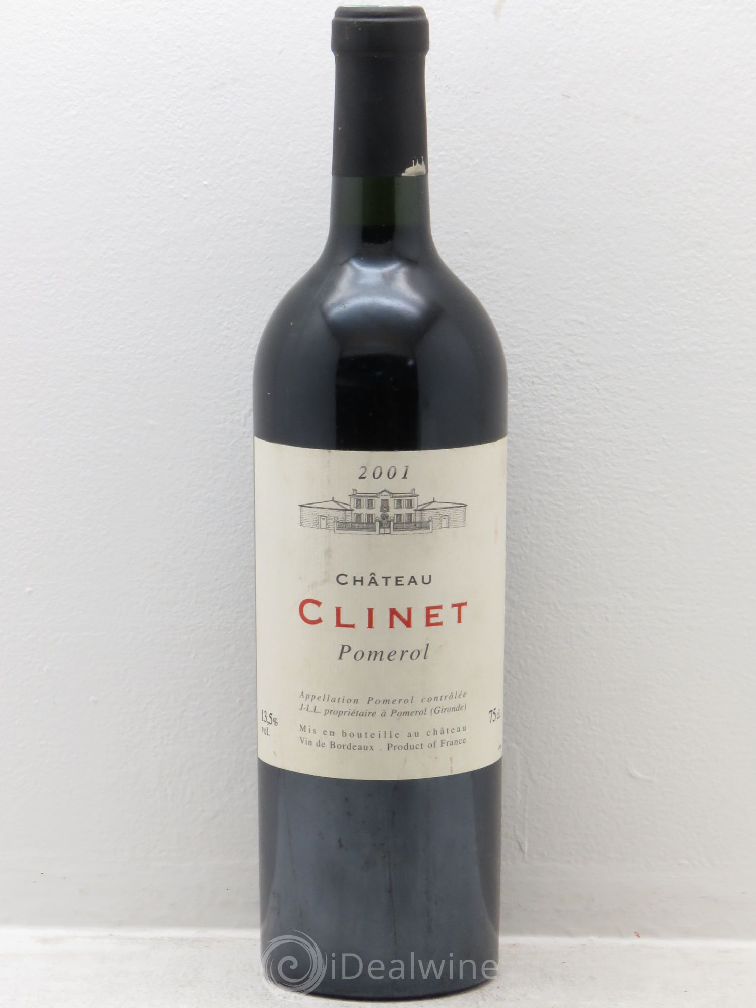 Château Clinet 2001 - Lot de 1 bouteille - 0