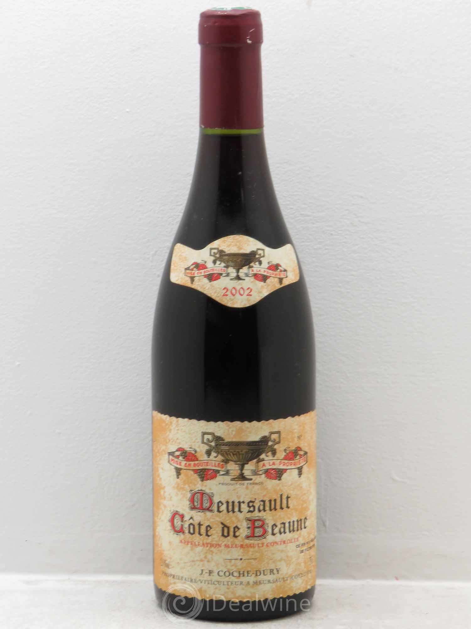 Meursault Coche Dury (Domaine) 2002 - Lot de 1 bouteille - 0