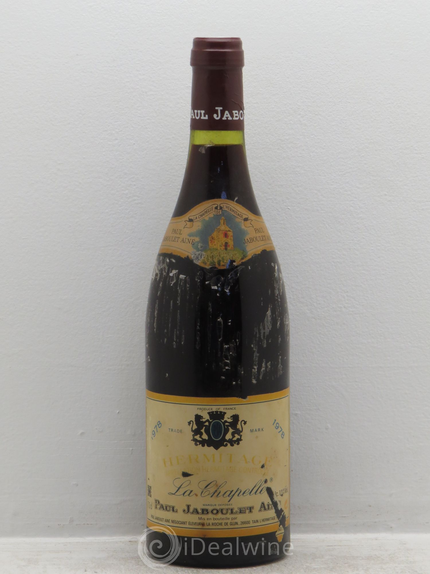 Hermitage La Chapelle Paul Jaboulet Ainé 1978 - Lot de 1 bouteille - 0