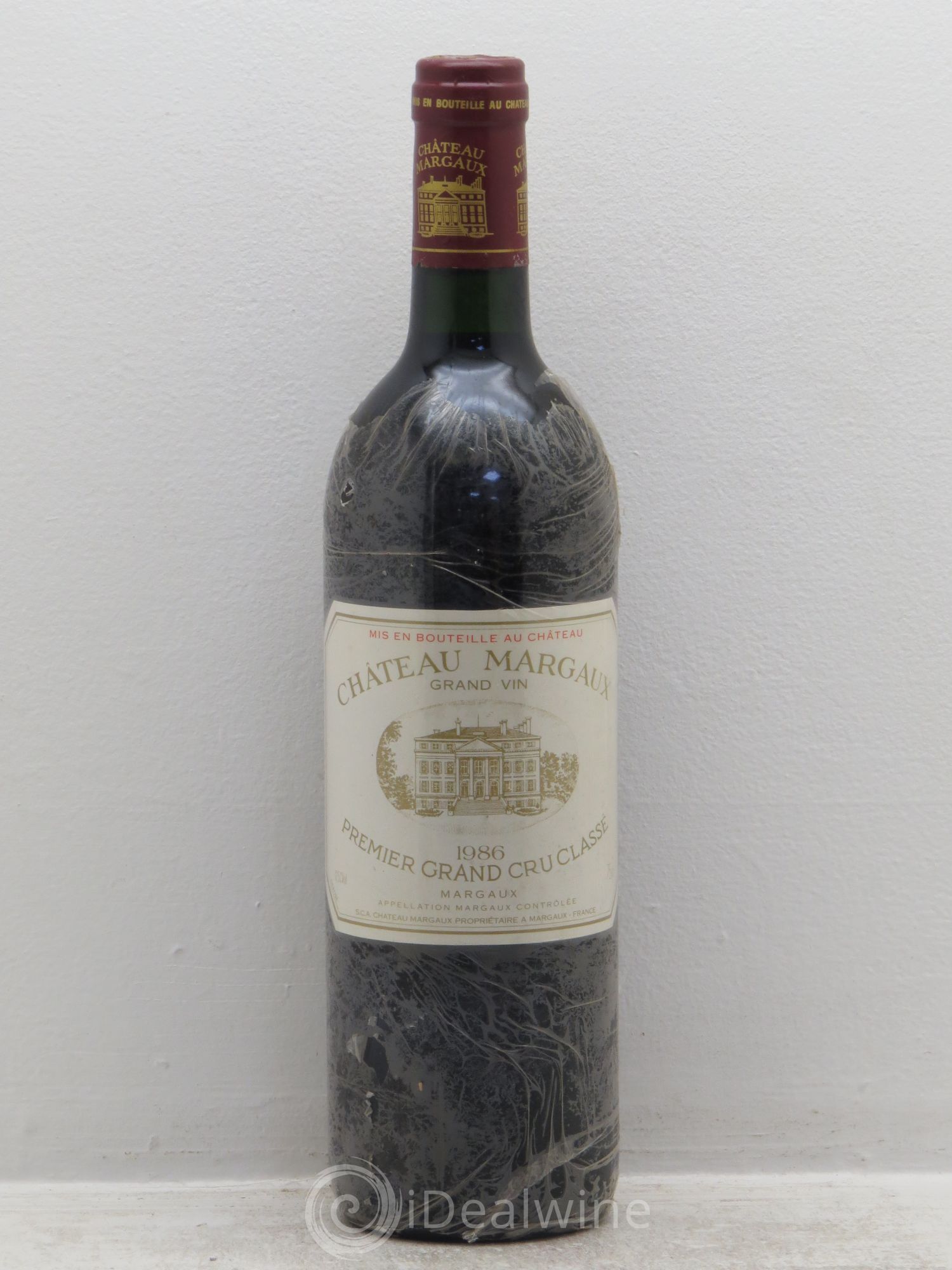 Château Margaux 1er Grand Cru Classé 1986 - Lot de 1 bouteille - 0