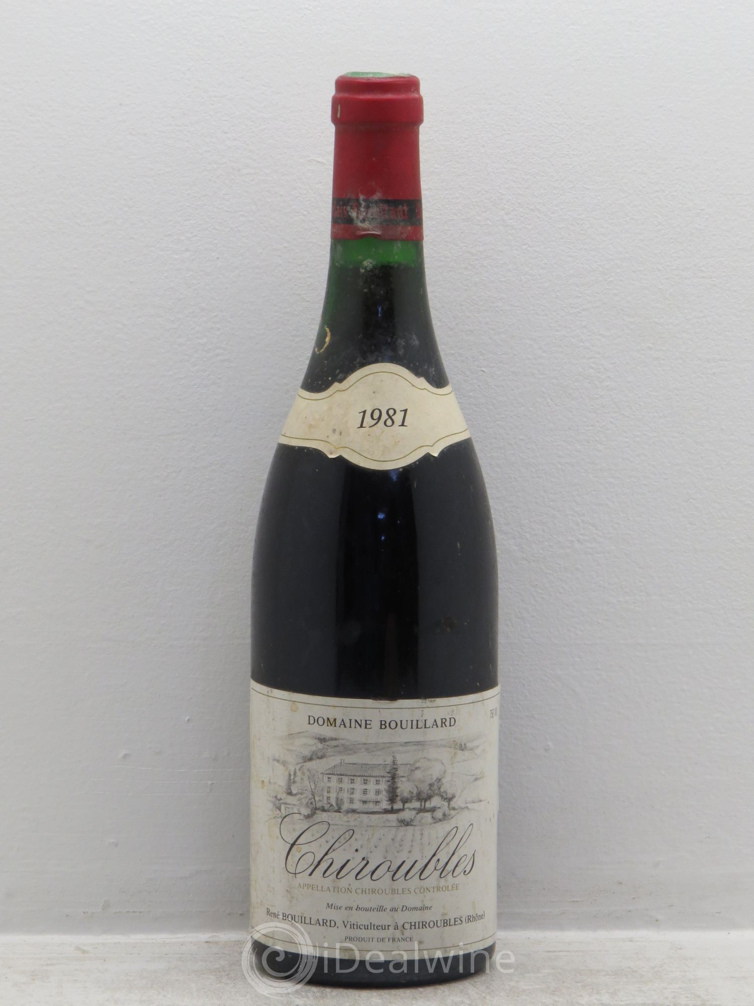 Chiroubles Bouillard 1981 - Lot de 1 bouteille - 0