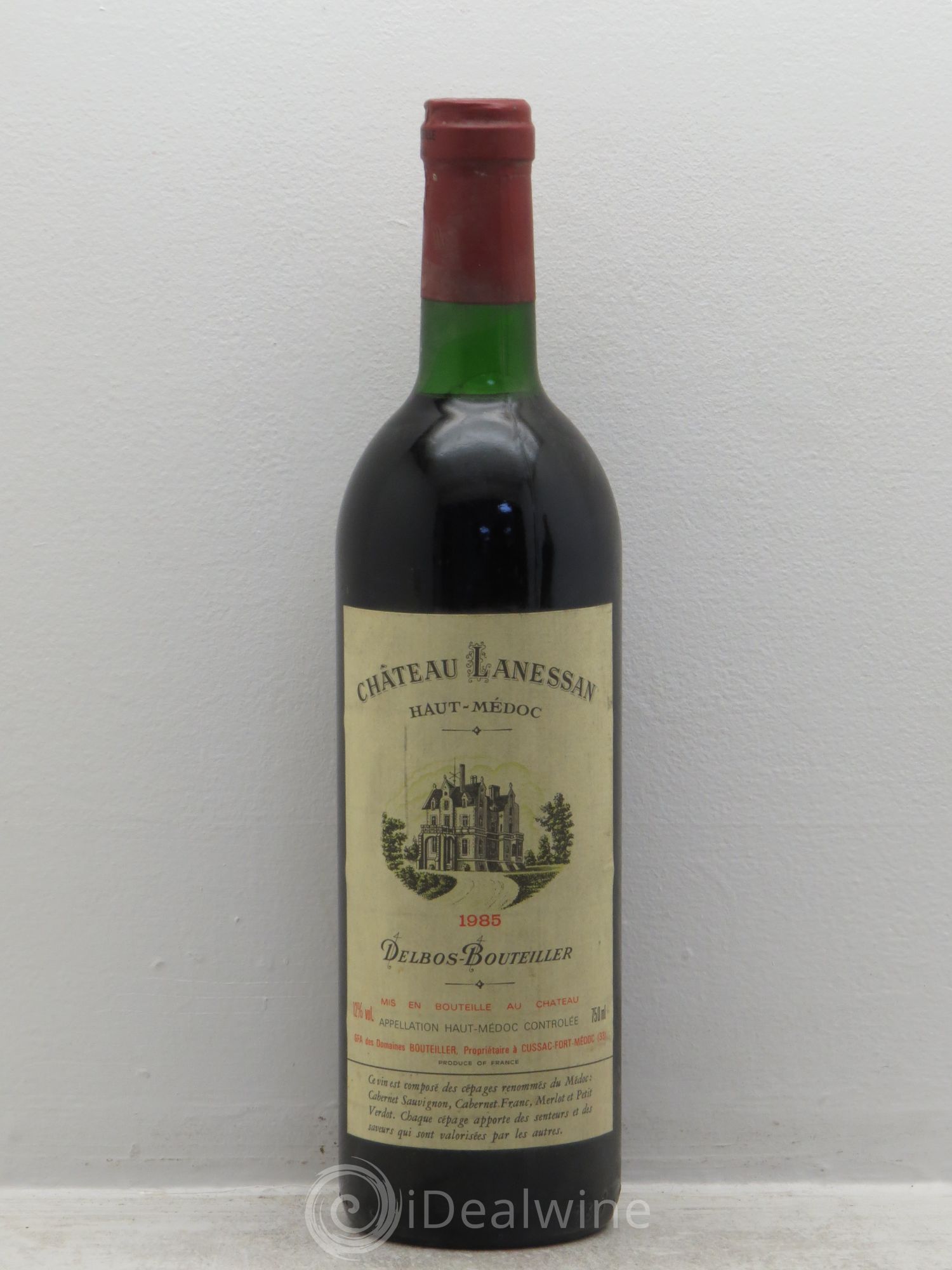 Château Lanessan Cru Bourgeois 1985 - Lot de 1 bouteille - 0