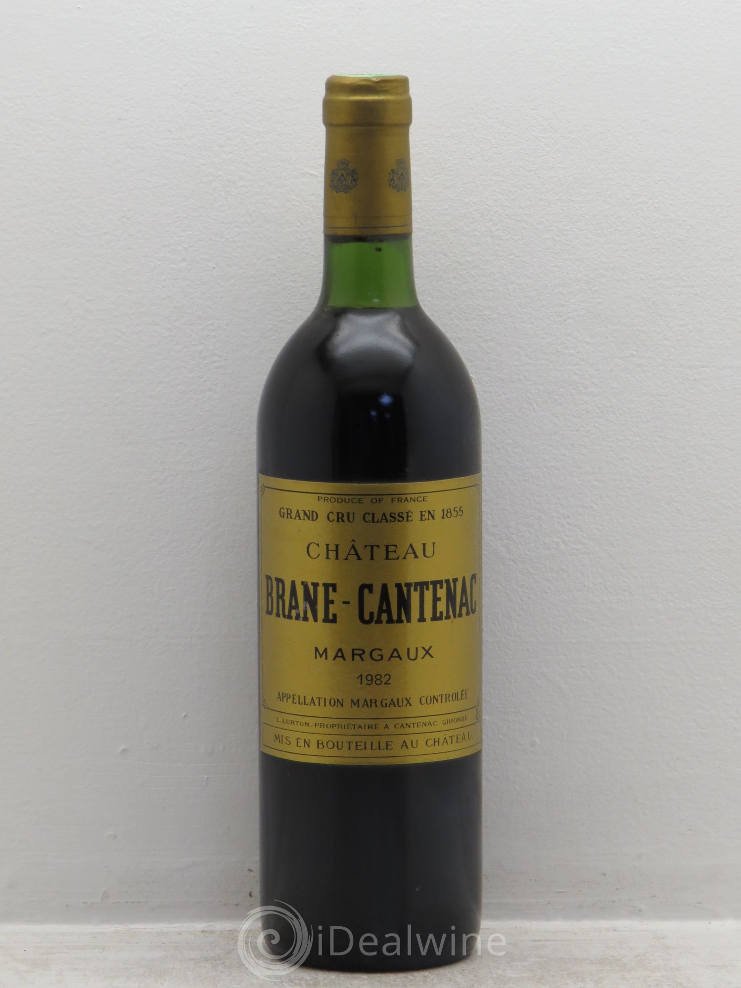Château Brane Cantenac 2ème Grand Cru Classé 1982 - Lot de 1 bouteille - 0