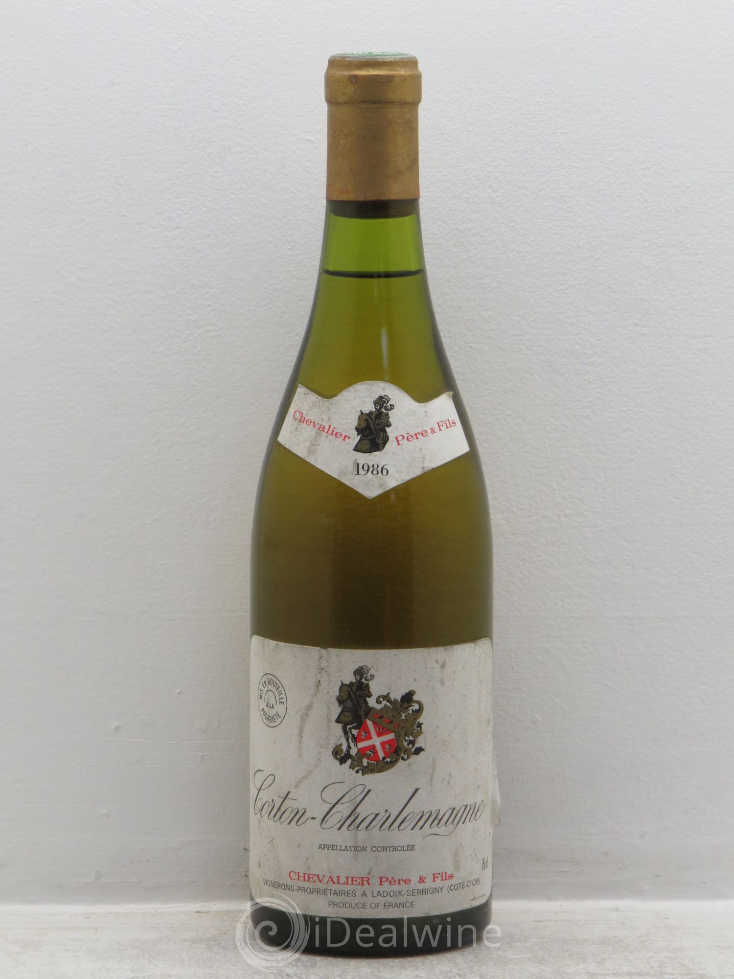 Corton-Charlemagne Grand Cru chevalier 1986 - Lot de 1 bouteille - 0