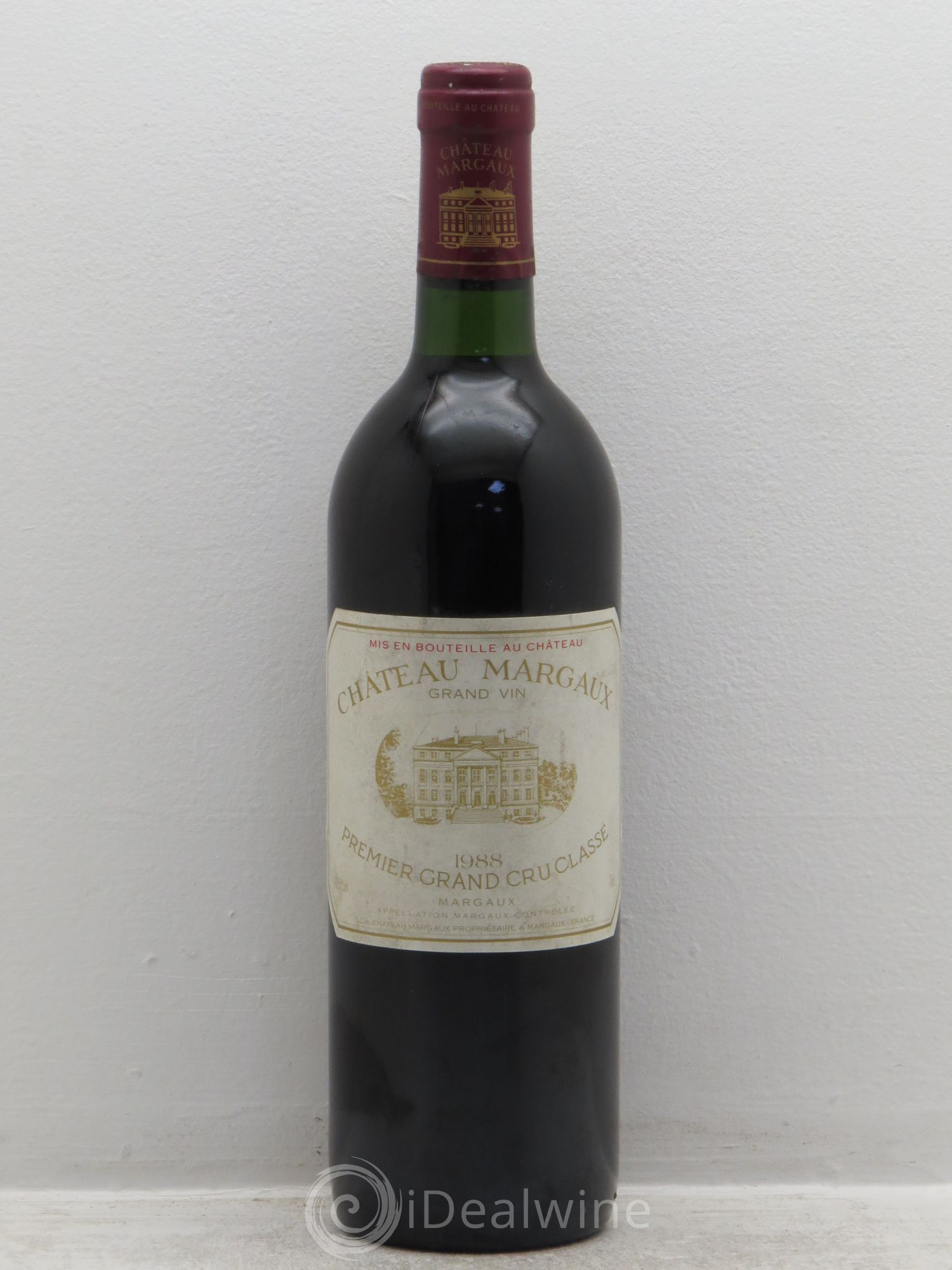 Château Margaux 1er Grand Cru Classé 1988 - Lot de 1 bouteille - 0
