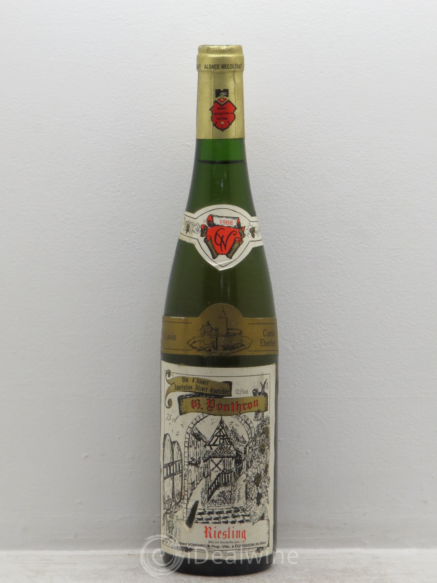 Riesling Grand Cru cuvée comte eberhard vonthron 1988 - Posten von 1 Flasche - 0