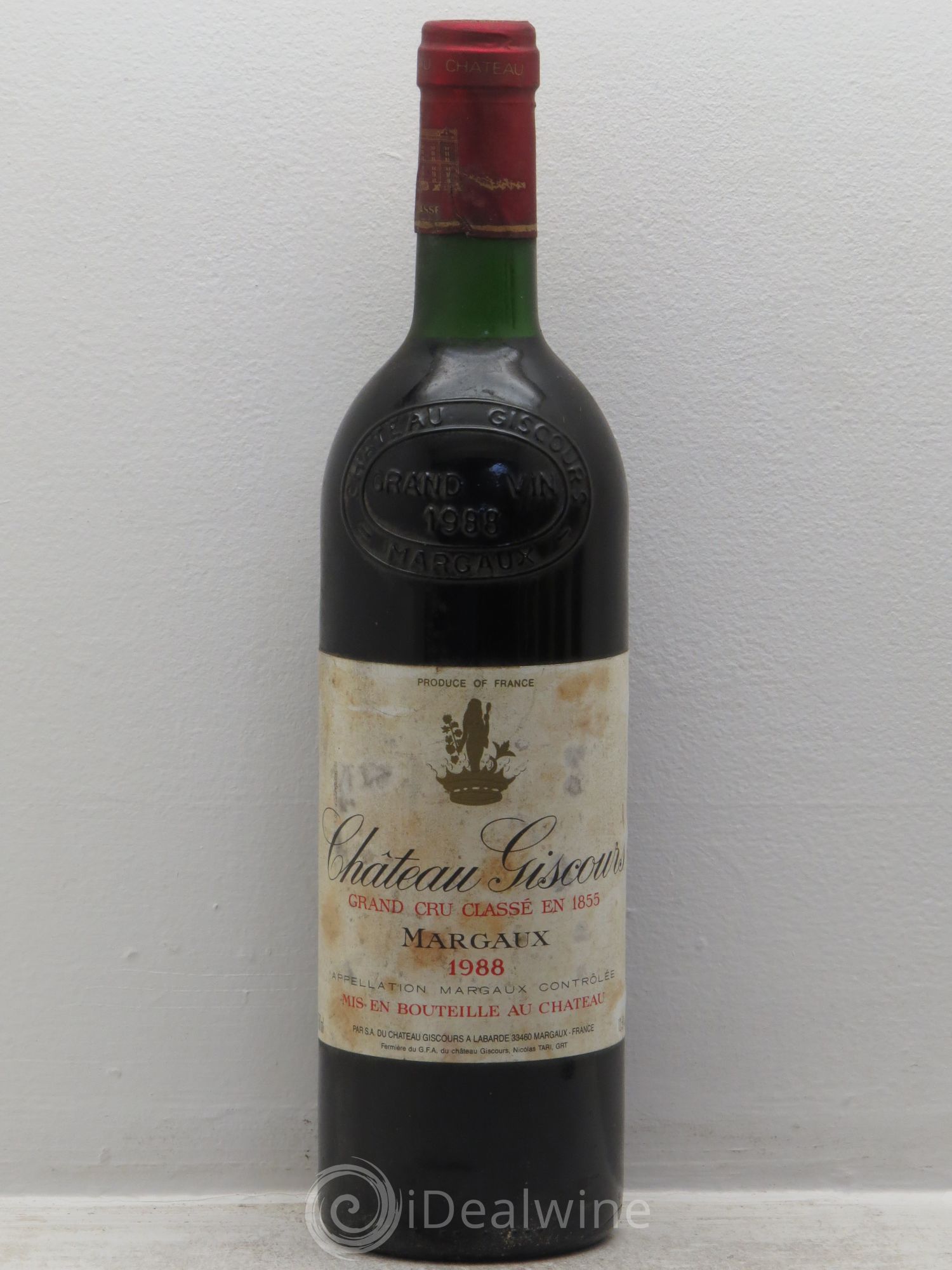 Château Giscours 3ème Grand Cru Classé 1988 - Lot de 6 bouteilles - 0