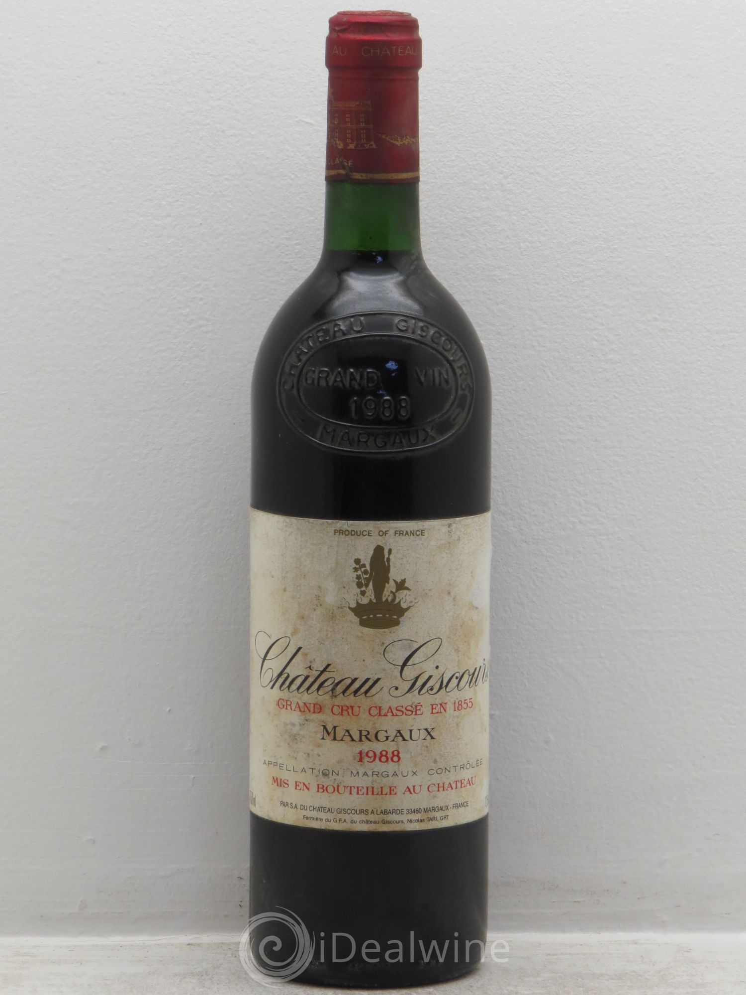 Château Giscours 3ème Grand Cru Classé 1988 - Lot de 1 bouteille - 0