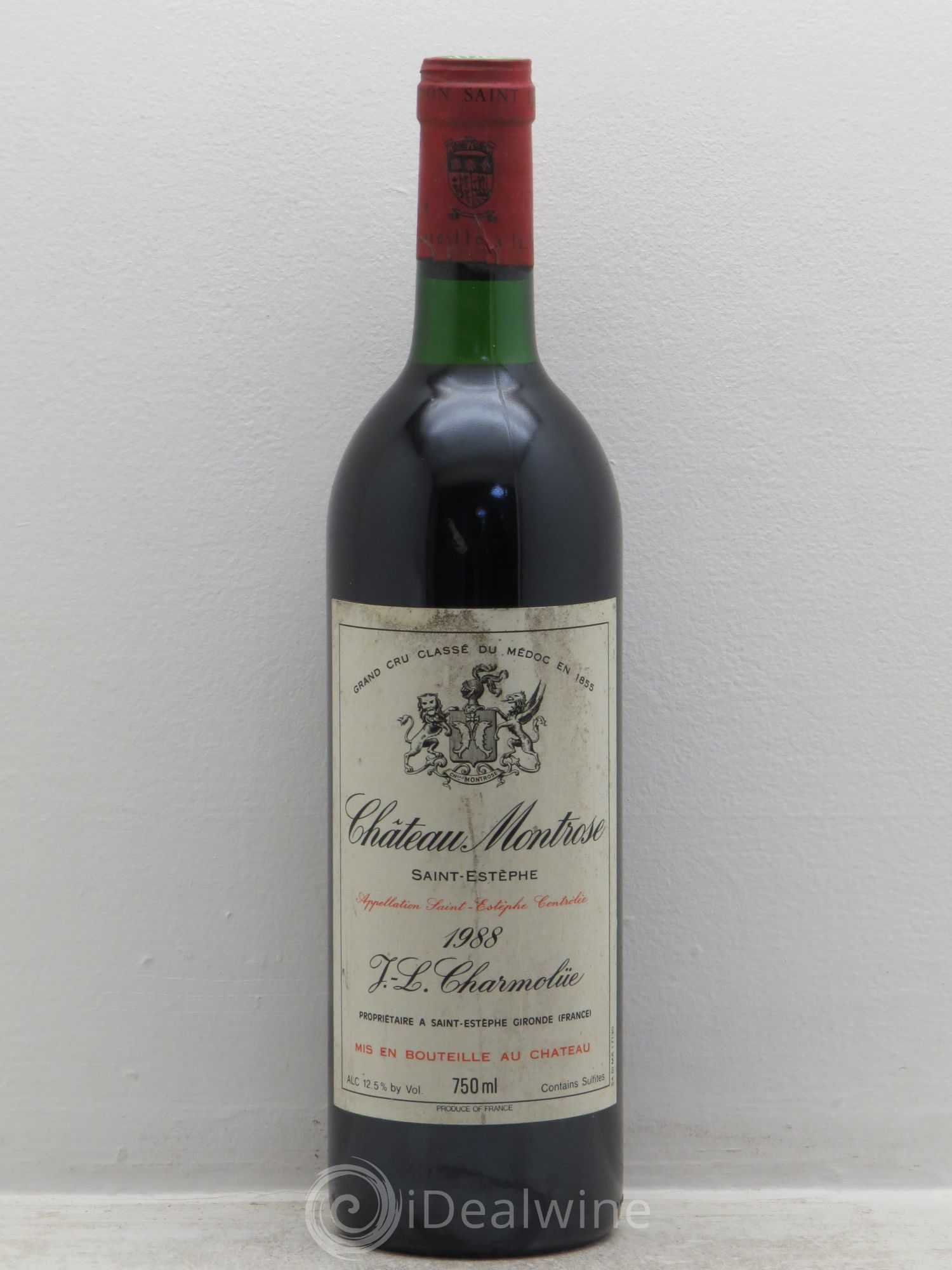 Château Montrose 2ème Grand Cru Classé 1988 - Lot de 1 bouteille - 0