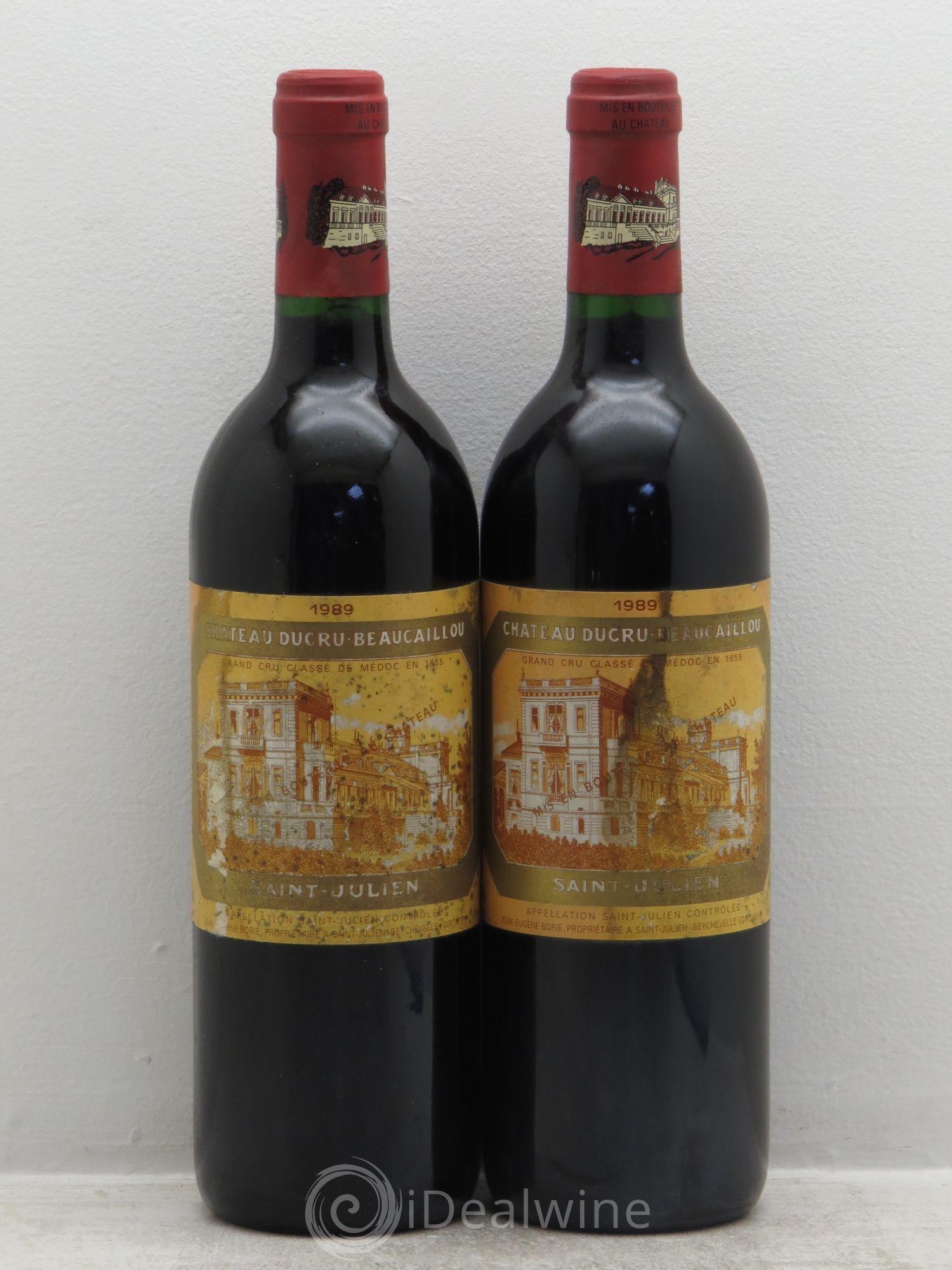 Château Ducru Beaucaillou 2ème Grand Cru Classé 1989 - Lot de 2 bouteilles - 0