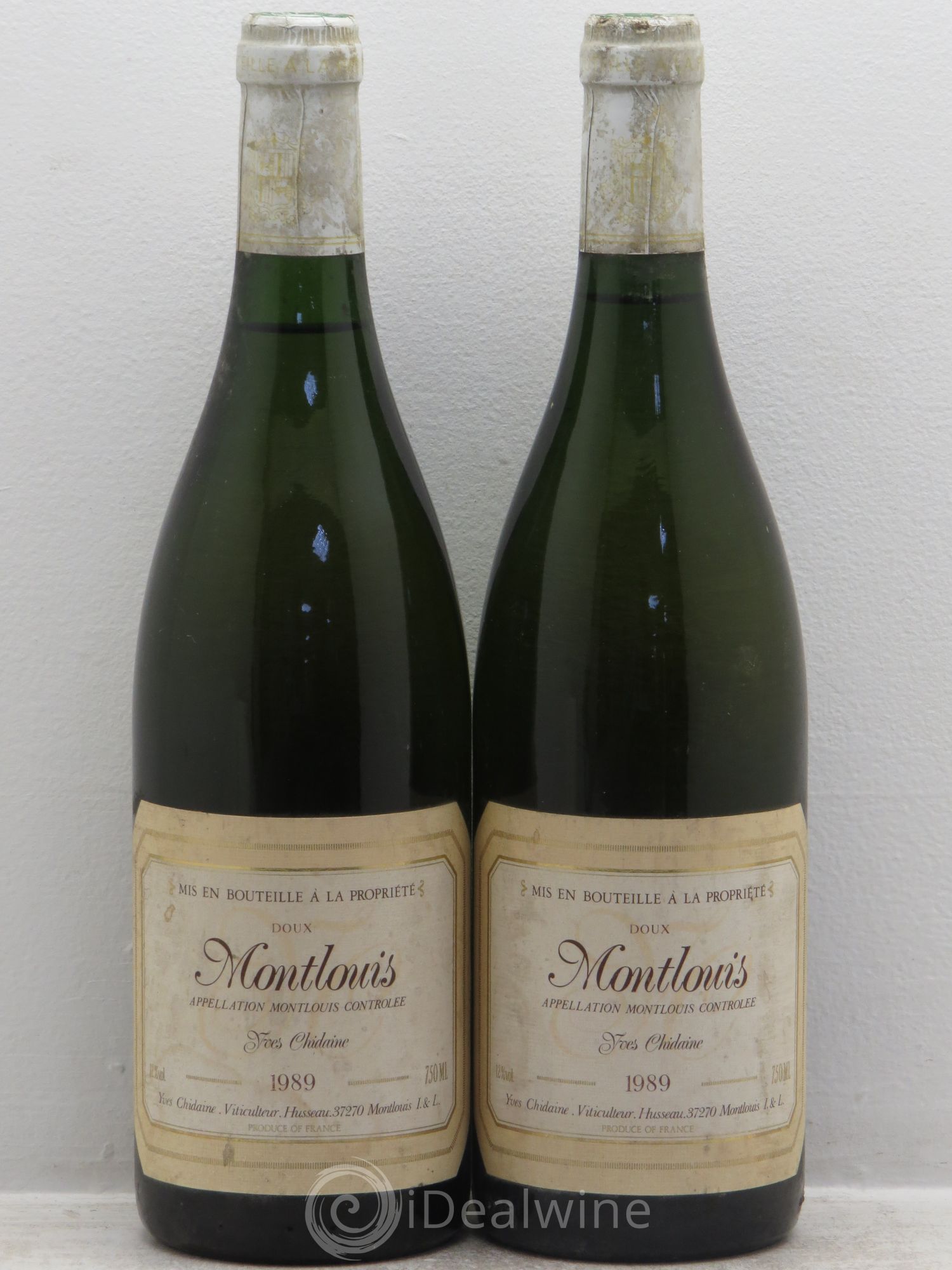 Montlouis-sur-Loire Yves Chidaine 1989 - Posten von 2 Flaschen - 0