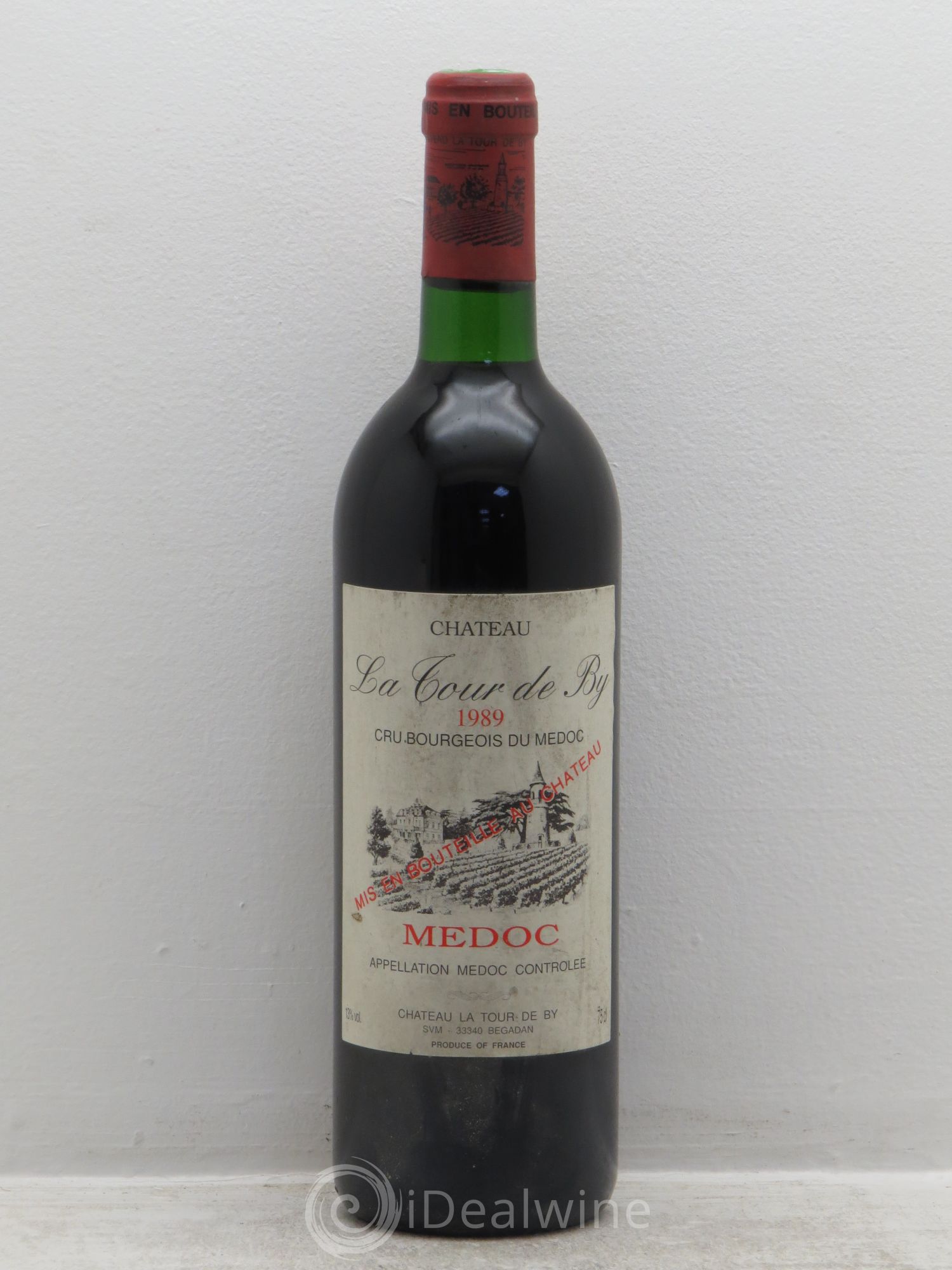 Château La Tour de By Cru Bourgeois 1989 - Lot de 1 bouteille - 0