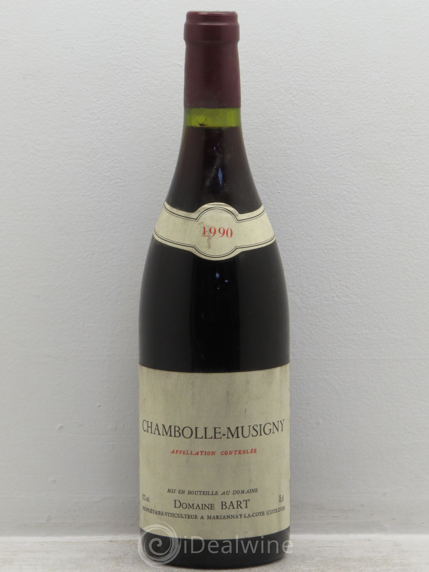 Chambolle-Musigny domaine bart 1990 - Posten von 1 Flasche - 0